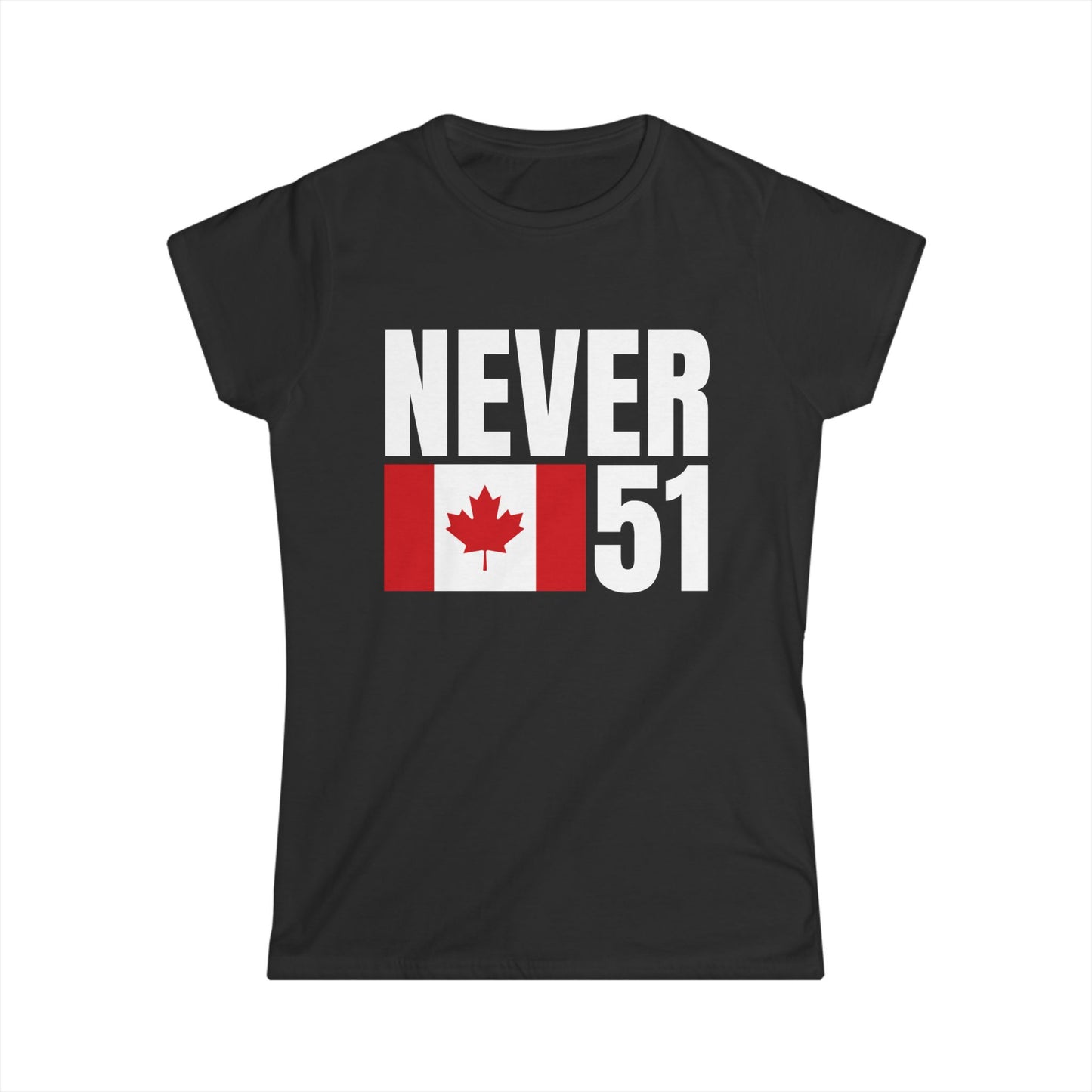 never 51 women's shirt black