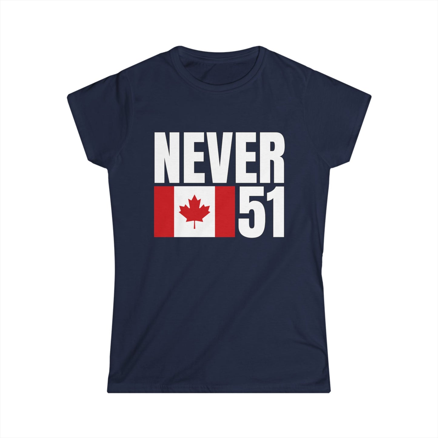 never 51 women's shirt navy
