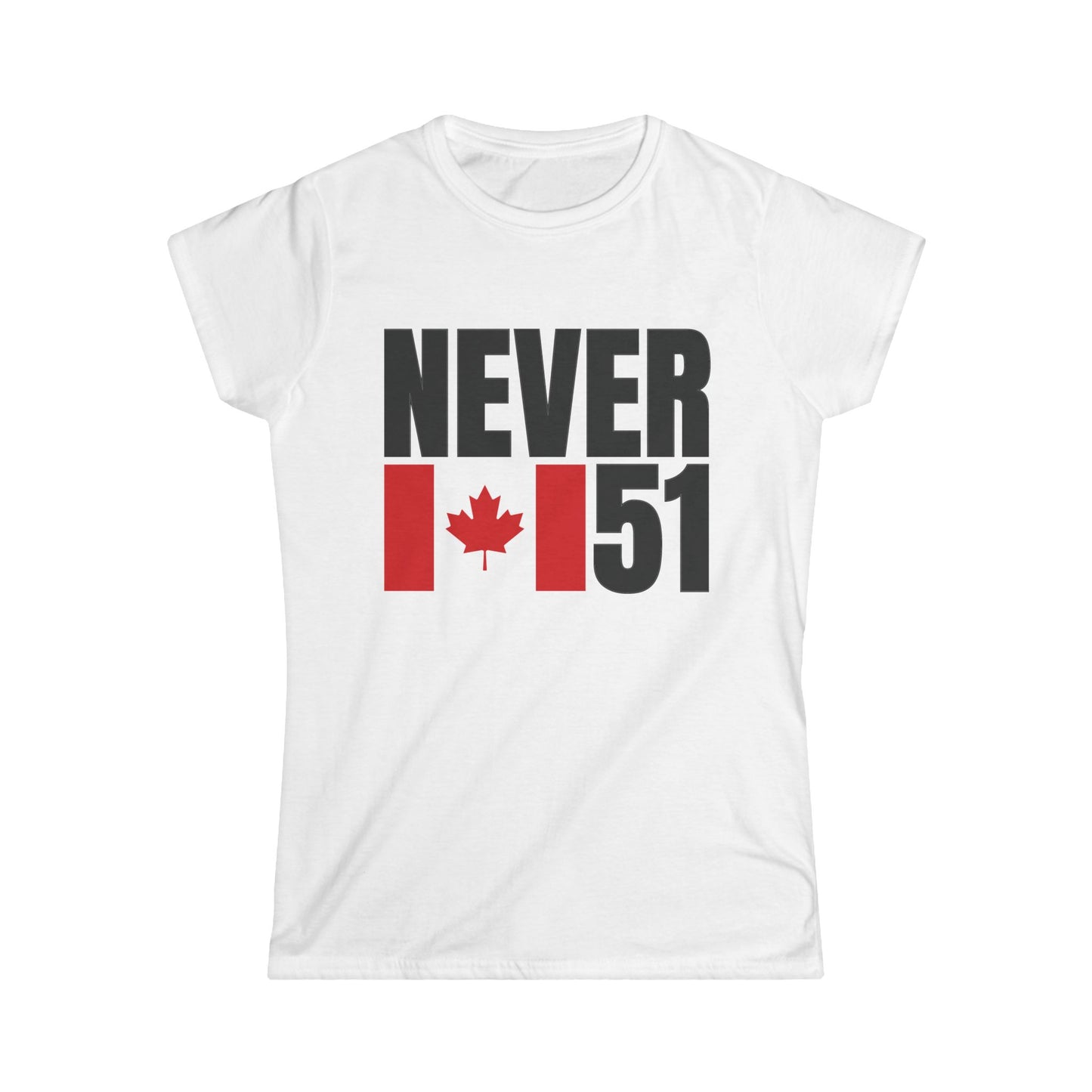 never 51 women's shirt white