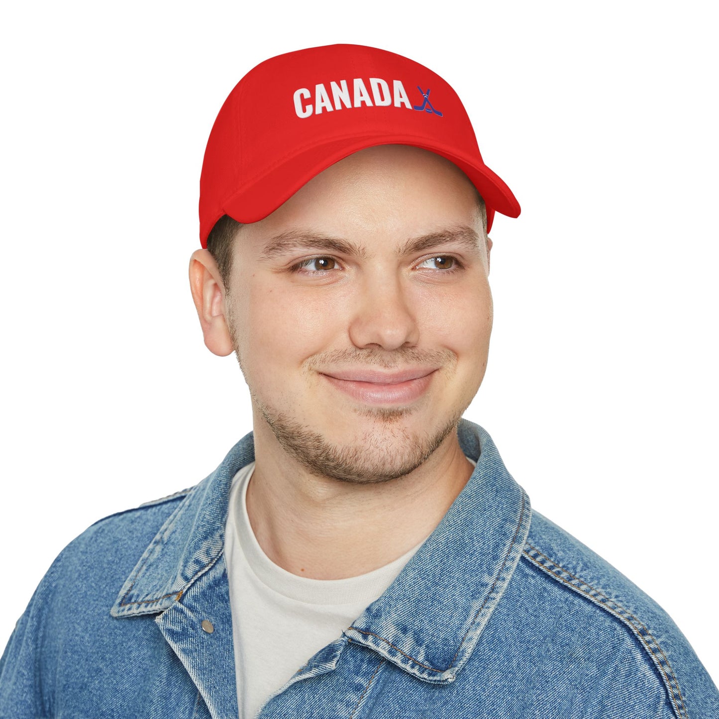 Canadian Hockey Stick Baseball Cap
