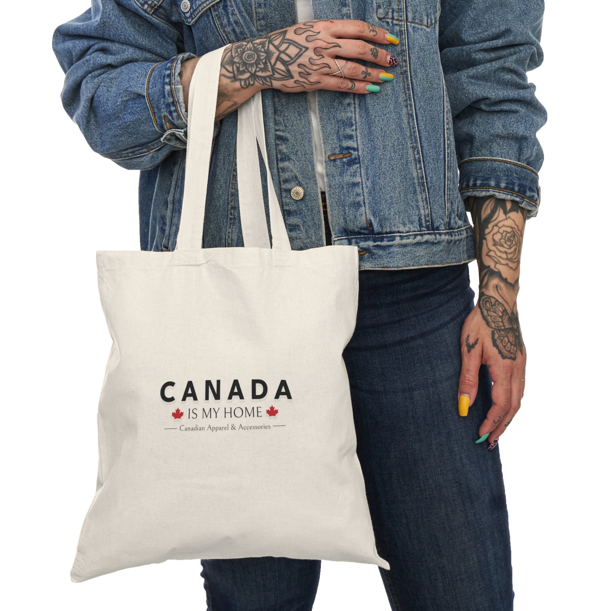Elbows Up! (Canadian Power) Tote Bag