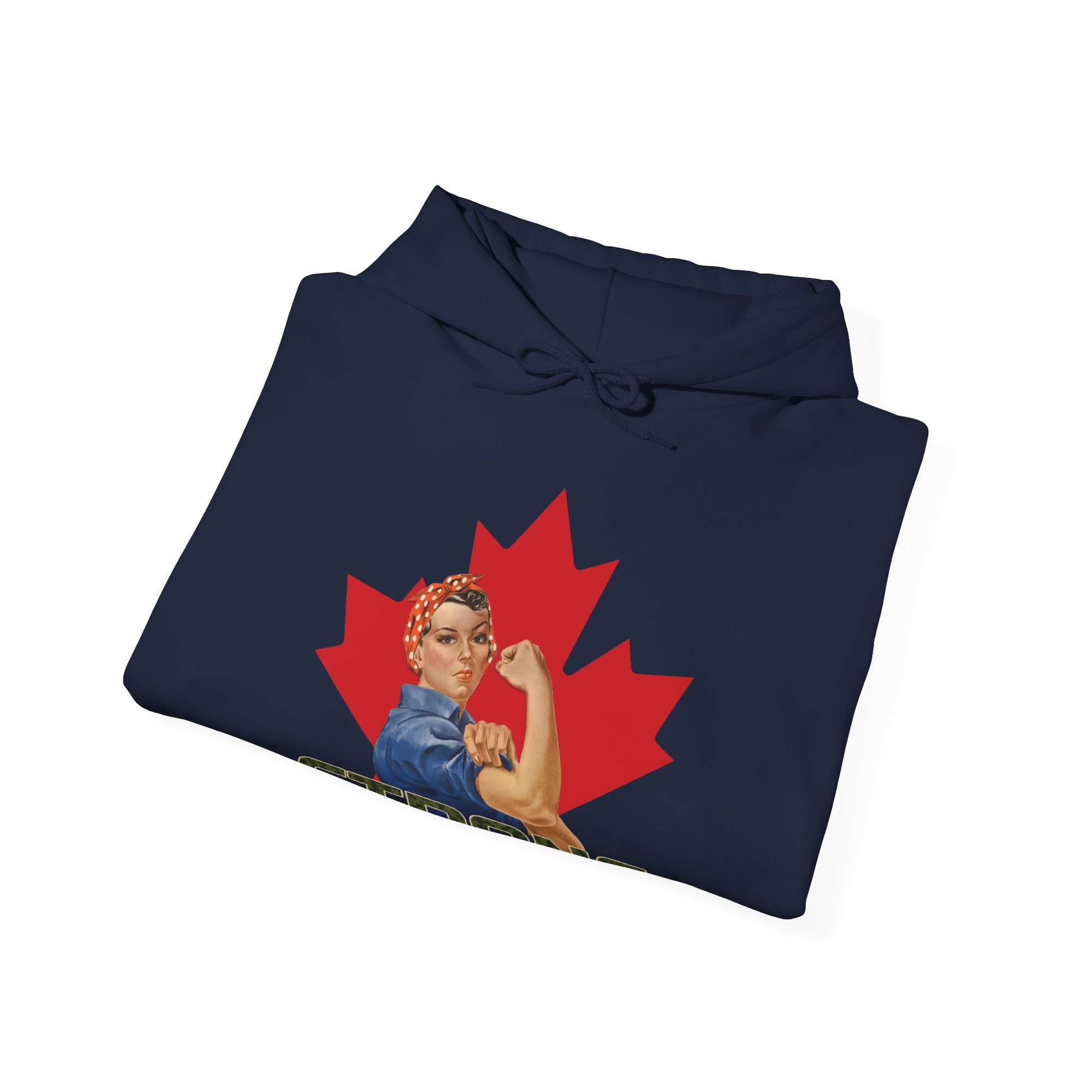 Canada Strong Woman Hoodie