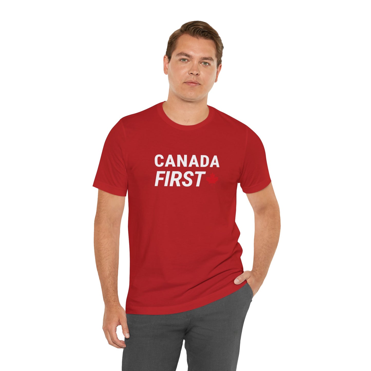 Canada First Maple Leaf T-Shirt