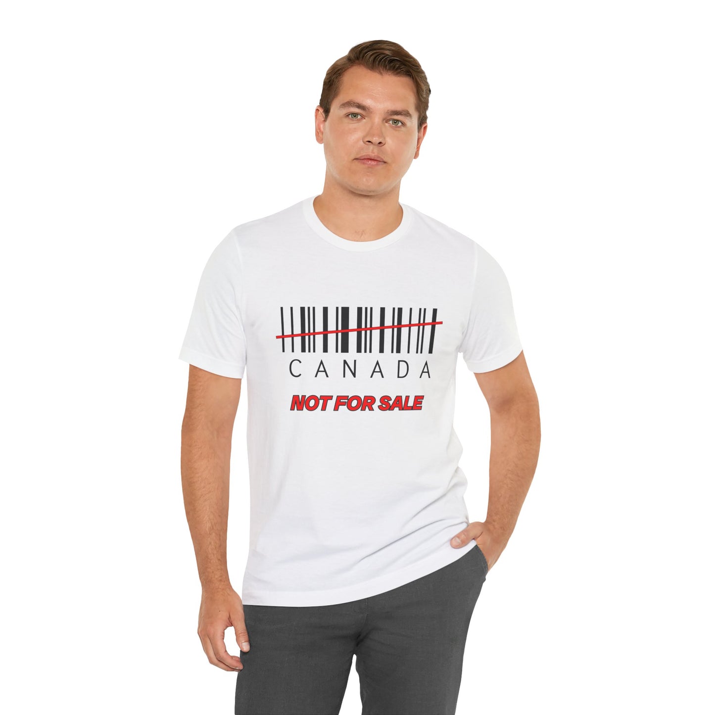 Canada Not For Sale (Barcode) T-Shirt | Unisex