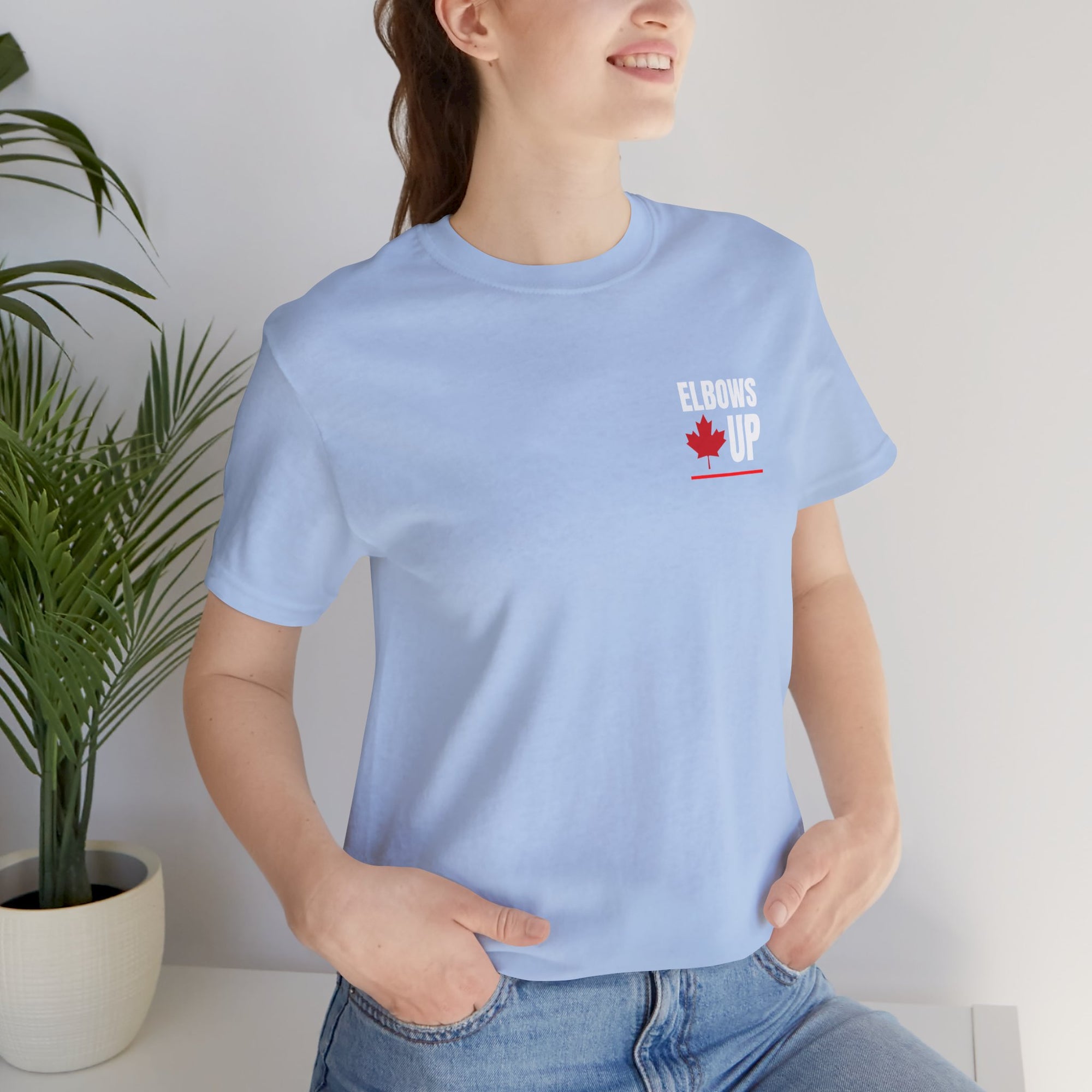 Elbows Up! (Badge) T-Shirt