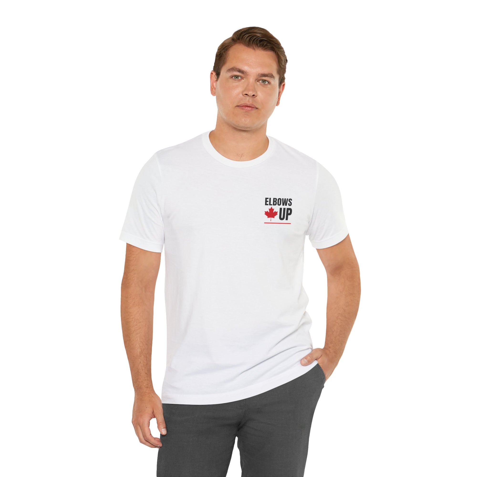 Elbows Up! (Badge) T-Shirt