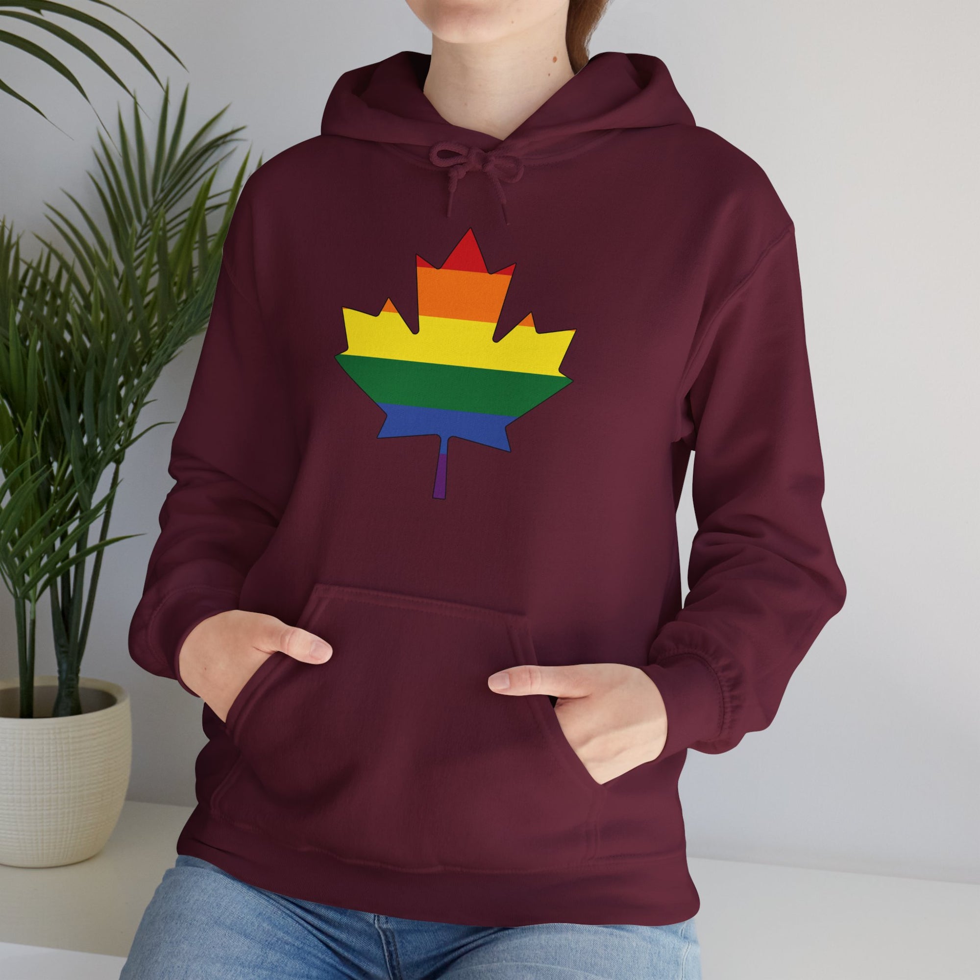 Pride Maple Leaf Hoodie