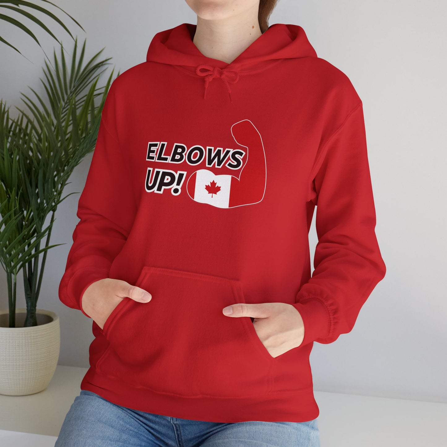 Elbows Up! (Canadian Power) Hoodie | Unisex