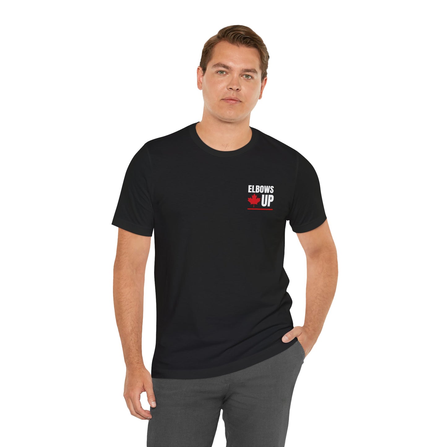 Elbows Up! (Badge) T-Shirt