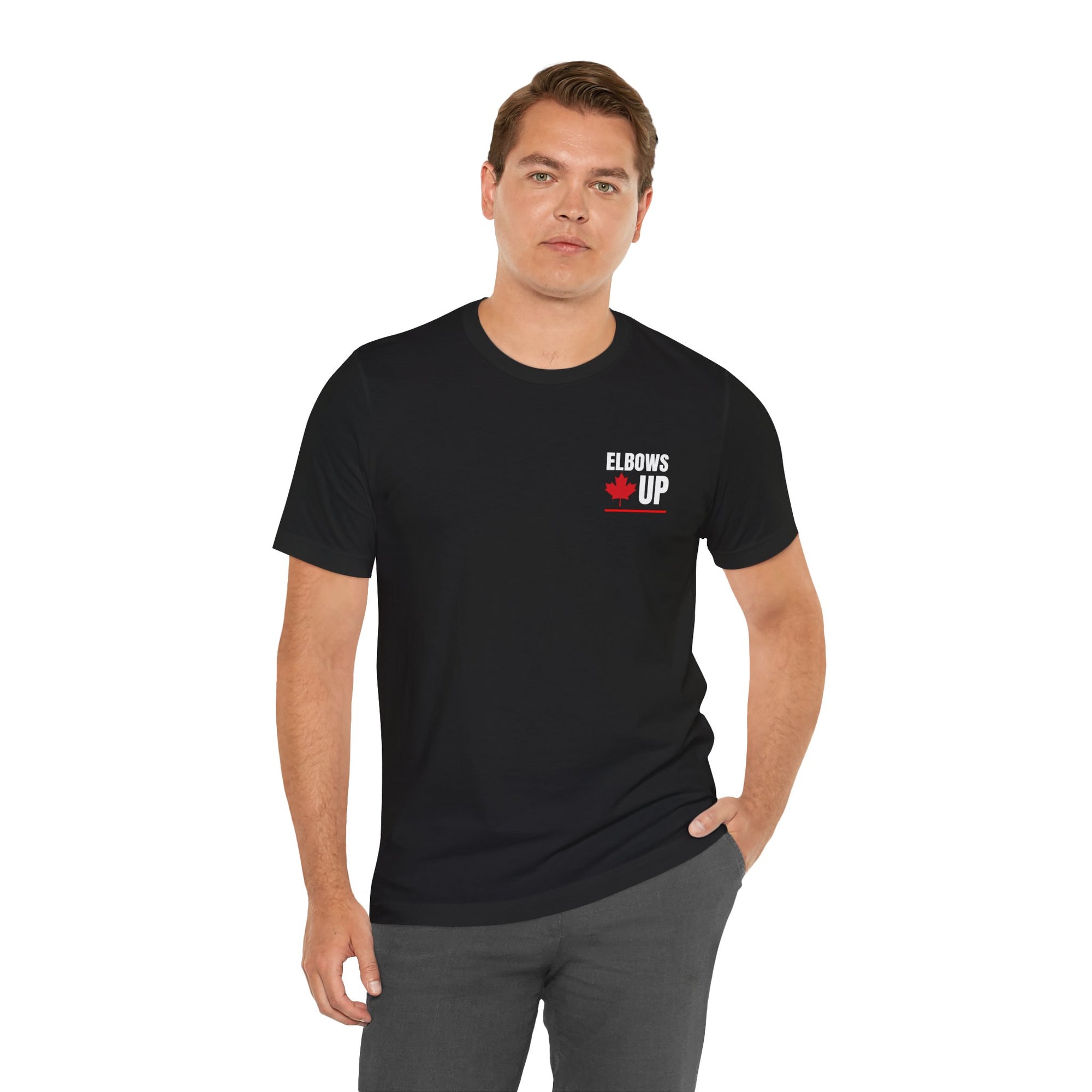 Elbows Up! (Badge) T-Shirt
