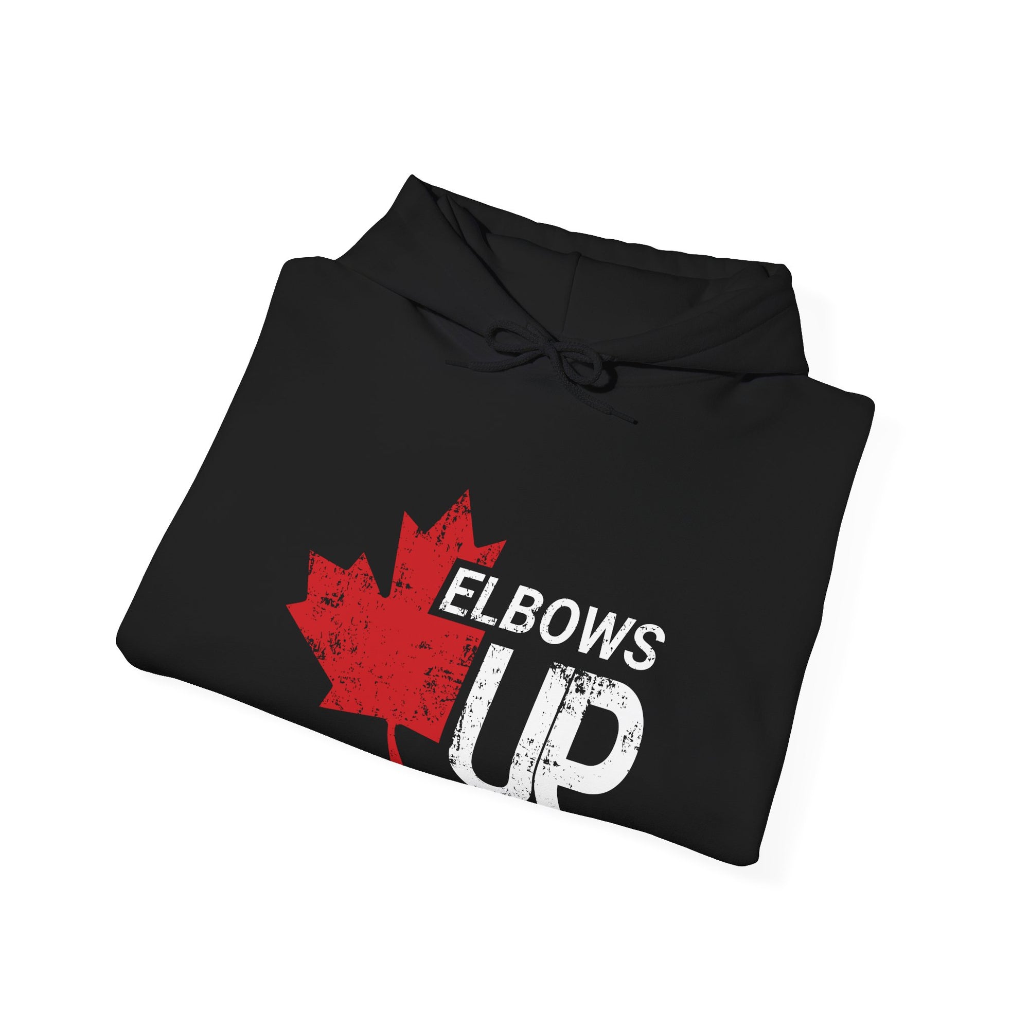 Elbows Up! (Maple Grunge) Hoodie