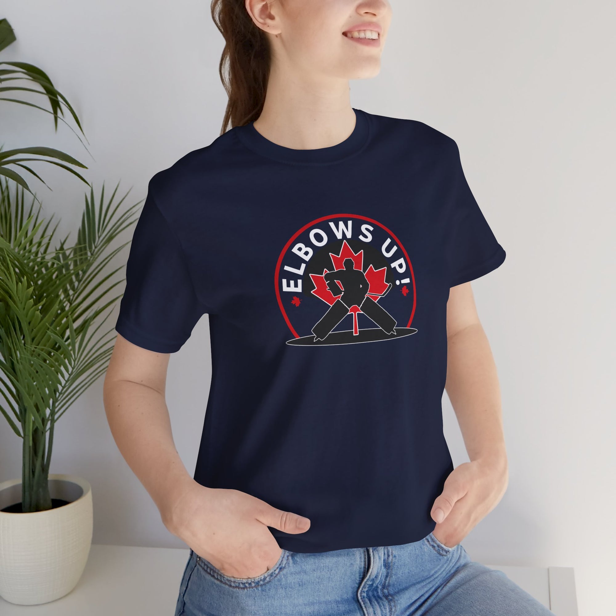 Elbows Up! (Hockey) T-Shirt