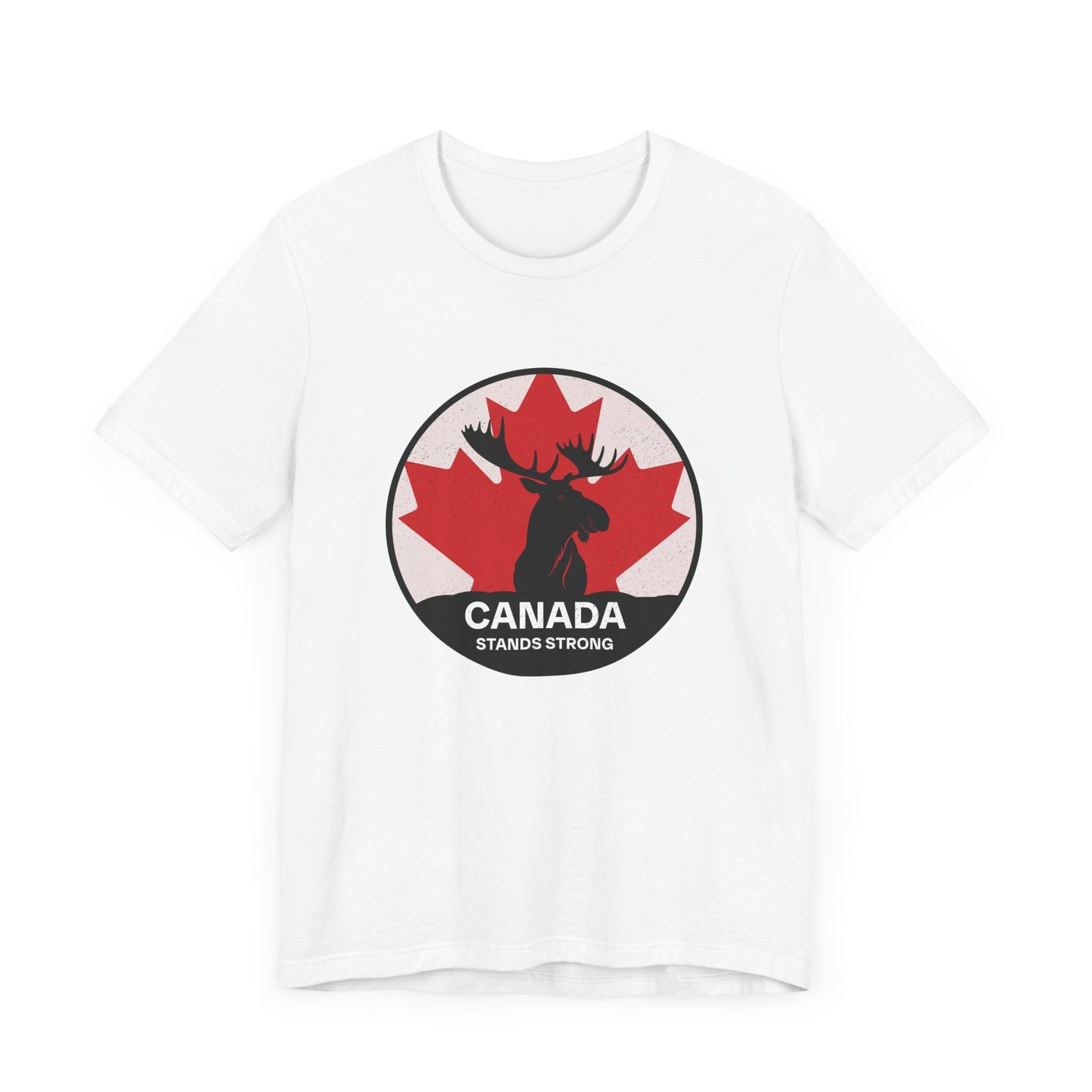 Canada Stands Strong (Moose) T-Shirt | Unisex