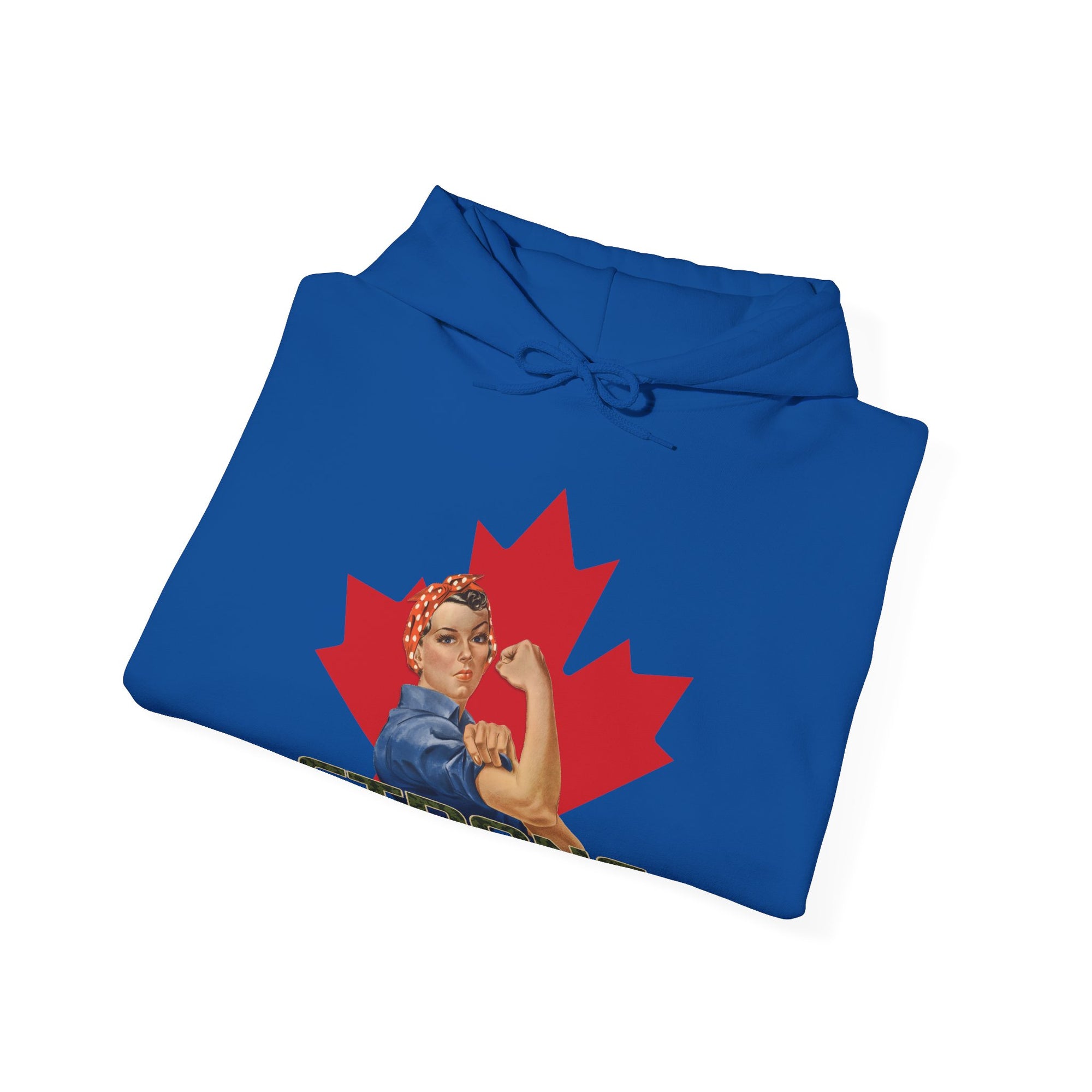 Canada Strong Woman Hoodie
