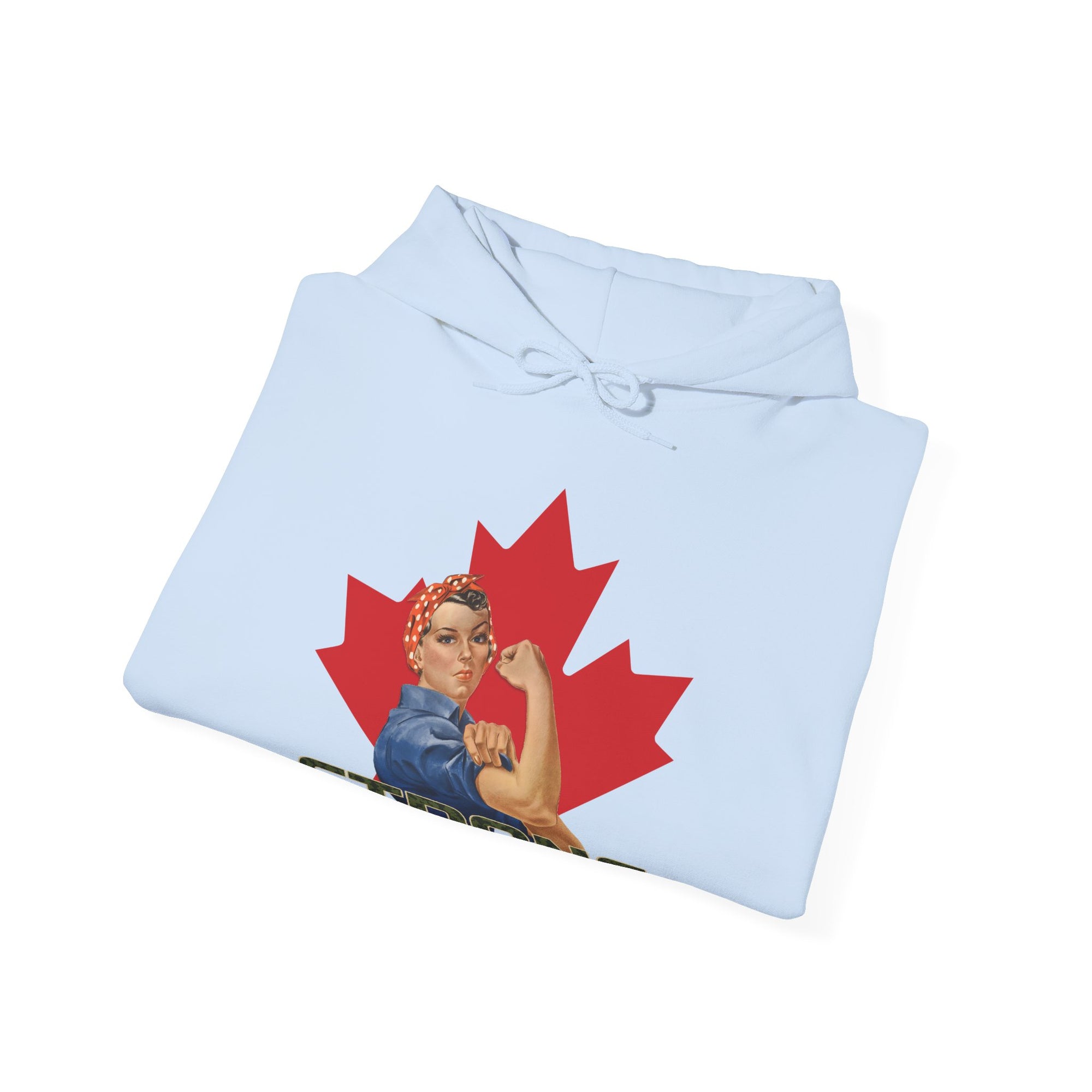 Canada Strong Woman Hoodie