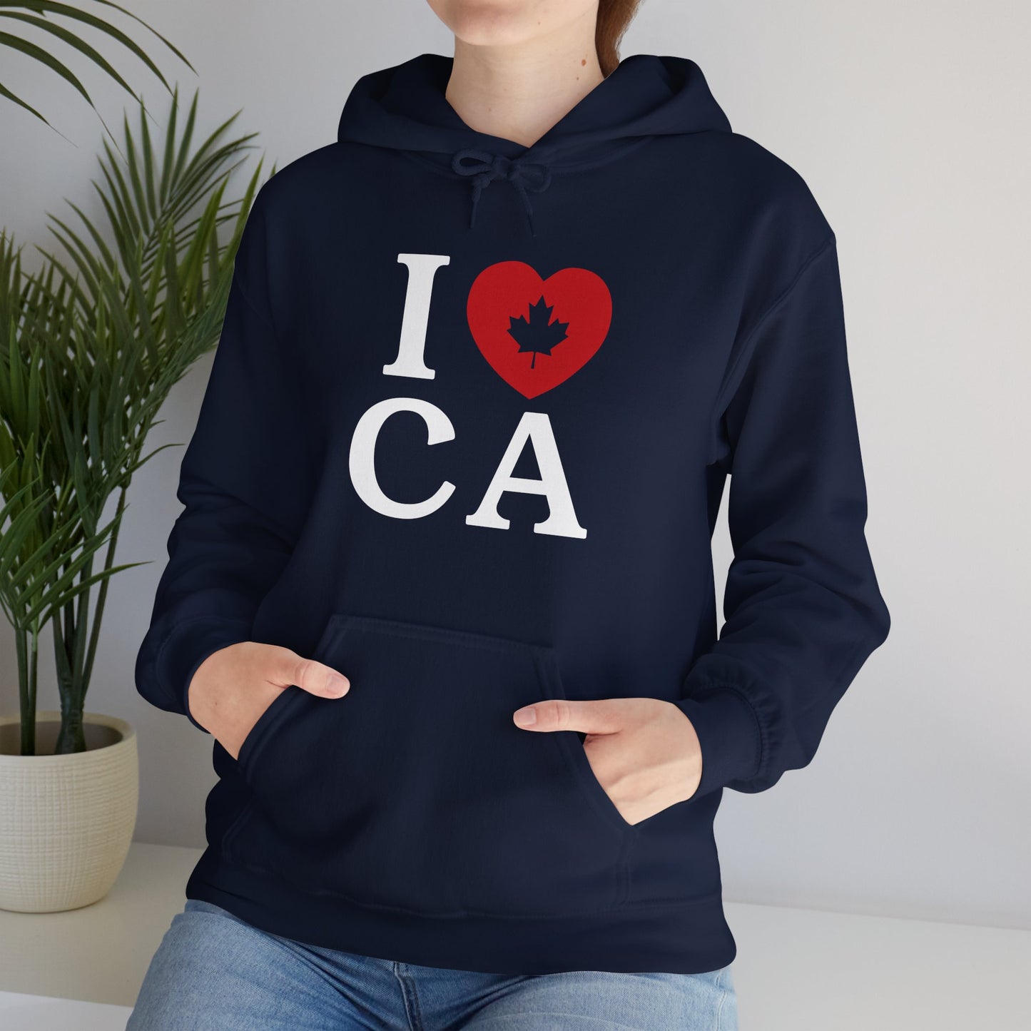 I Love Canada Hoodie | Unisex