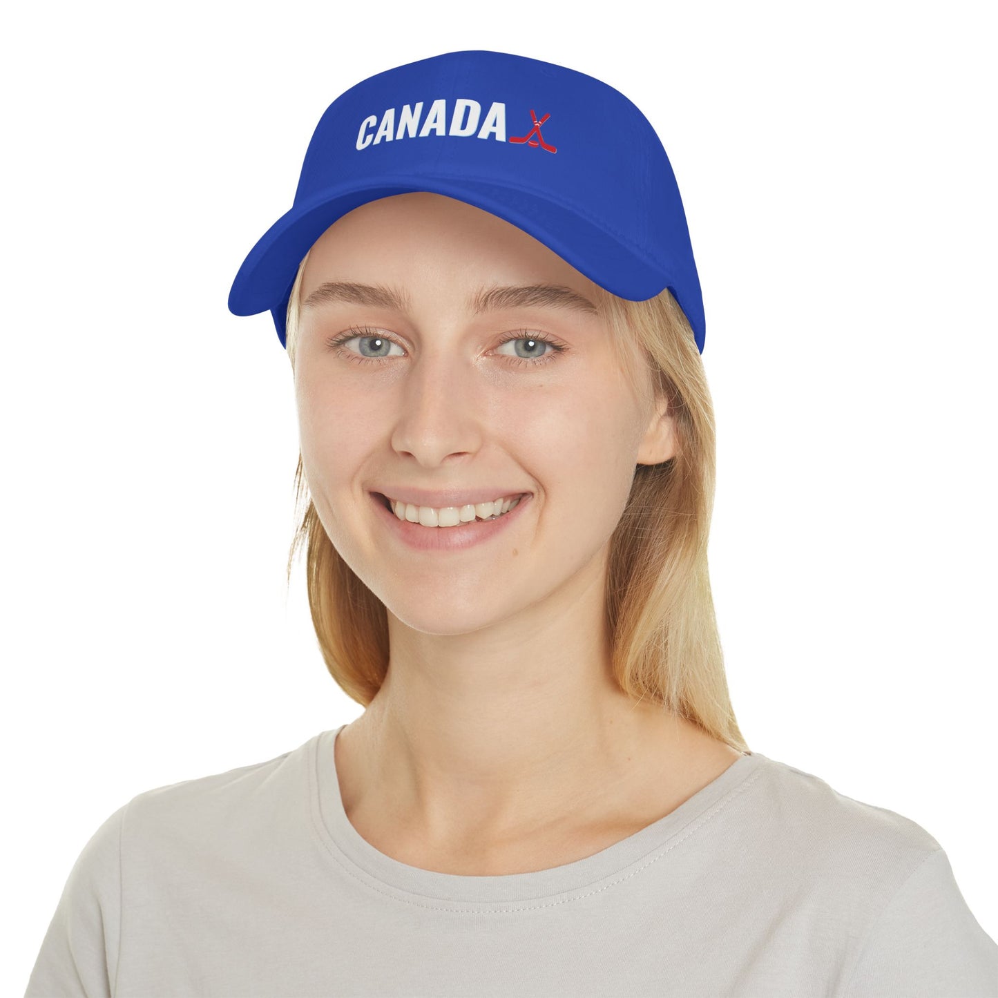 Canadian Hockey Stick Baseball Cap