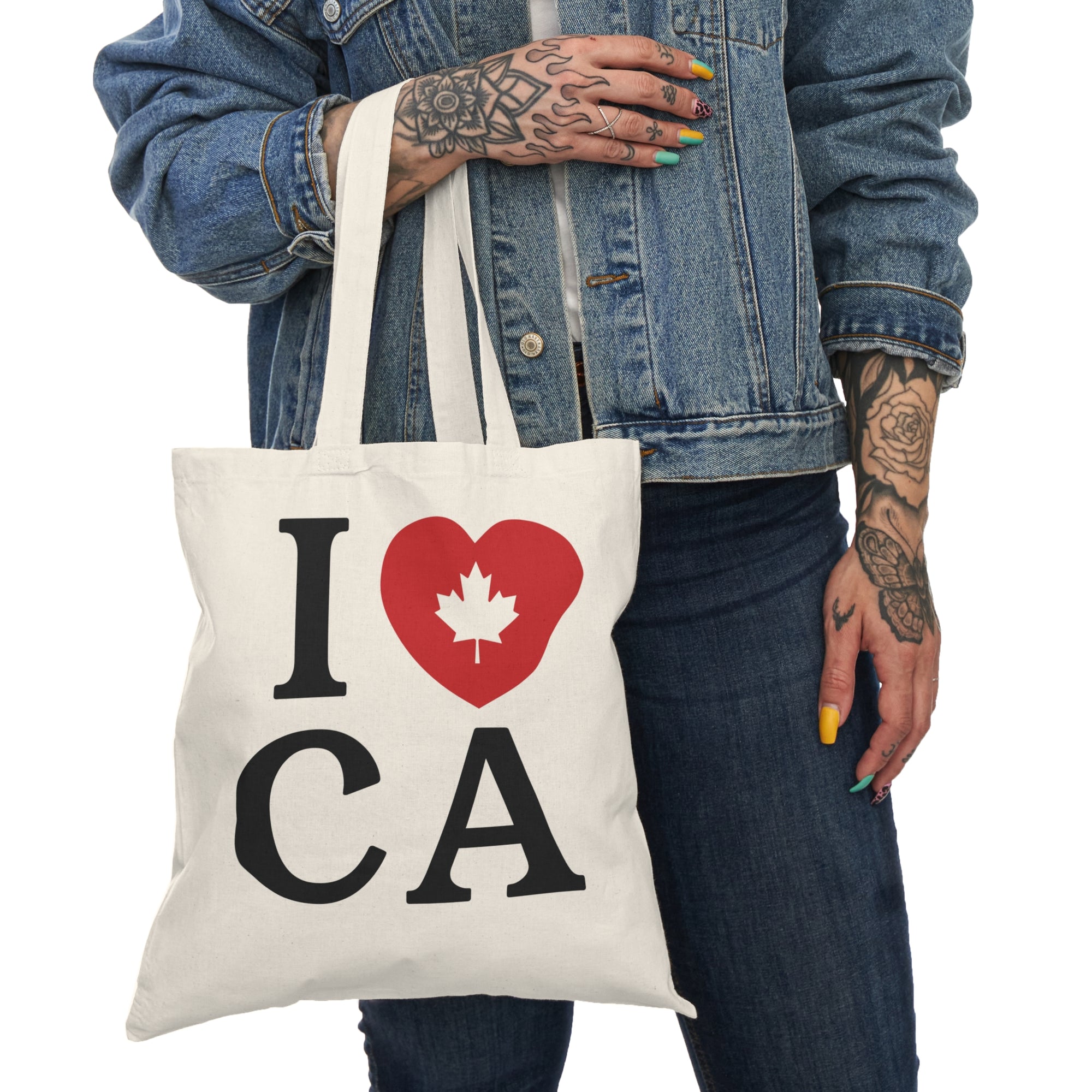 I Love Canada Tote Bag