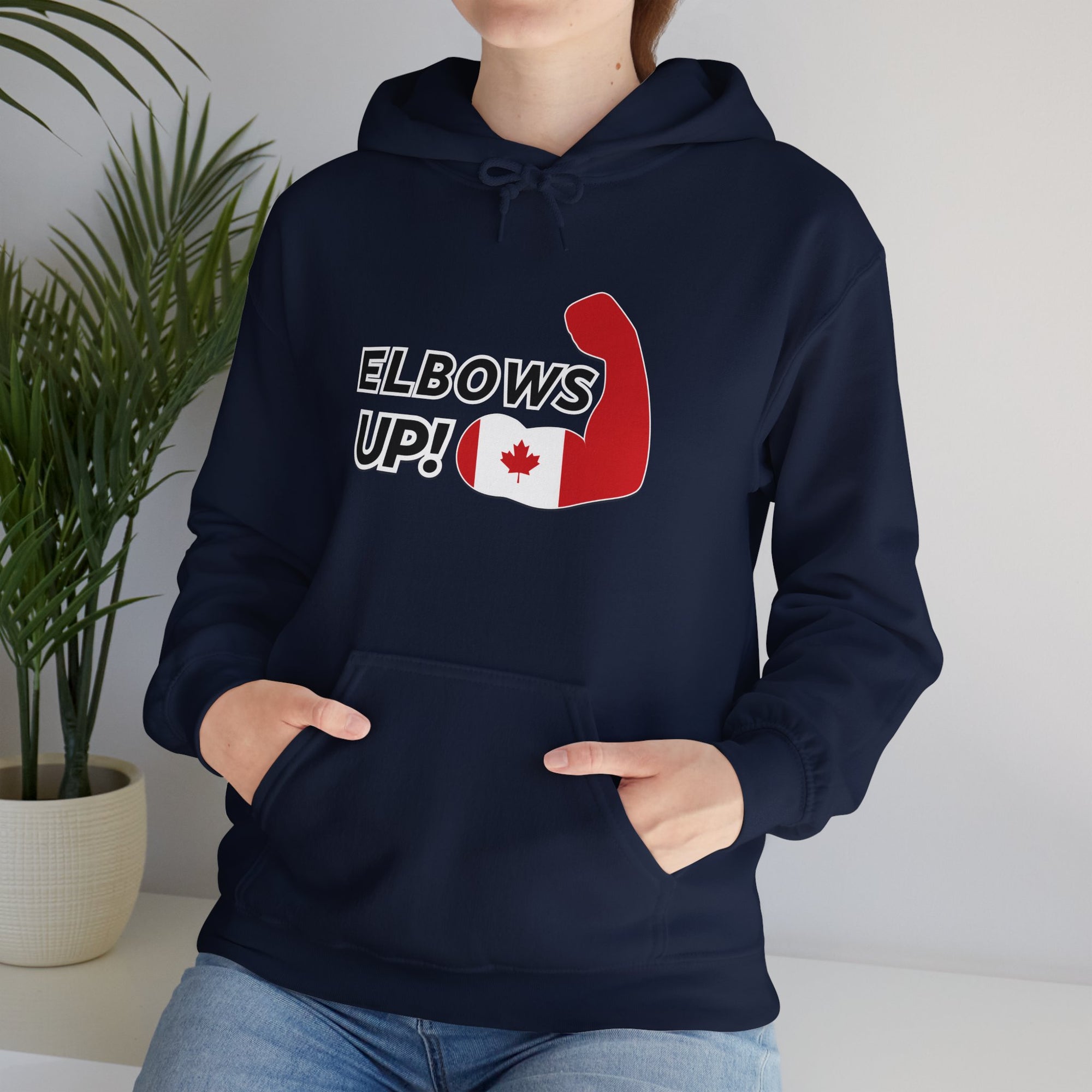 Elbows Up! (Canadian Power) Hoodie