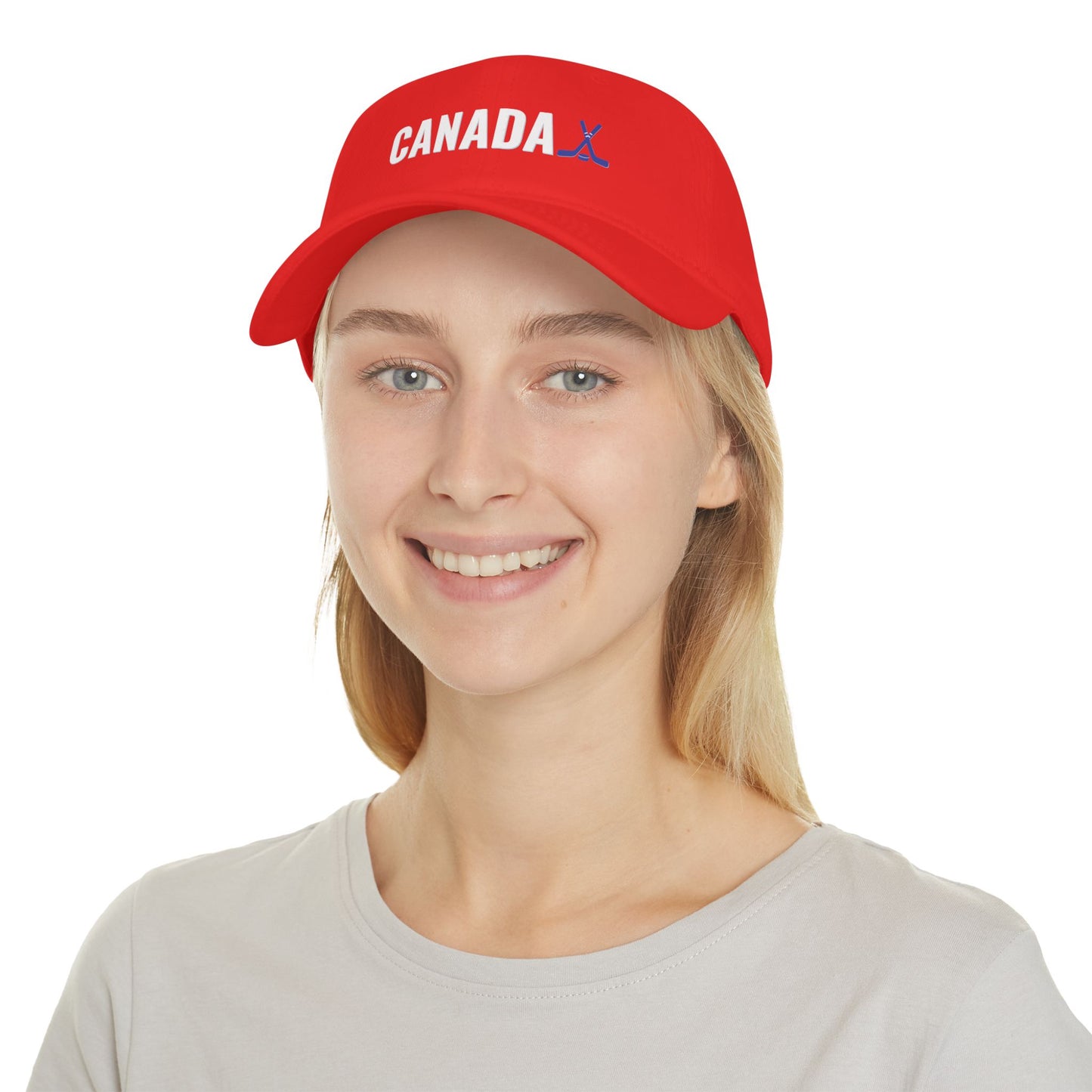 Canadian Hockey Stick Baseball Cap