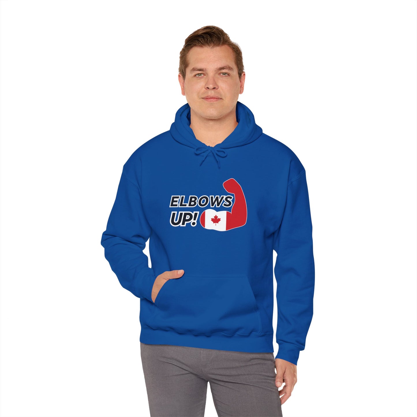 Elbows Up! (Canadian Power) Hoodie | Unisex