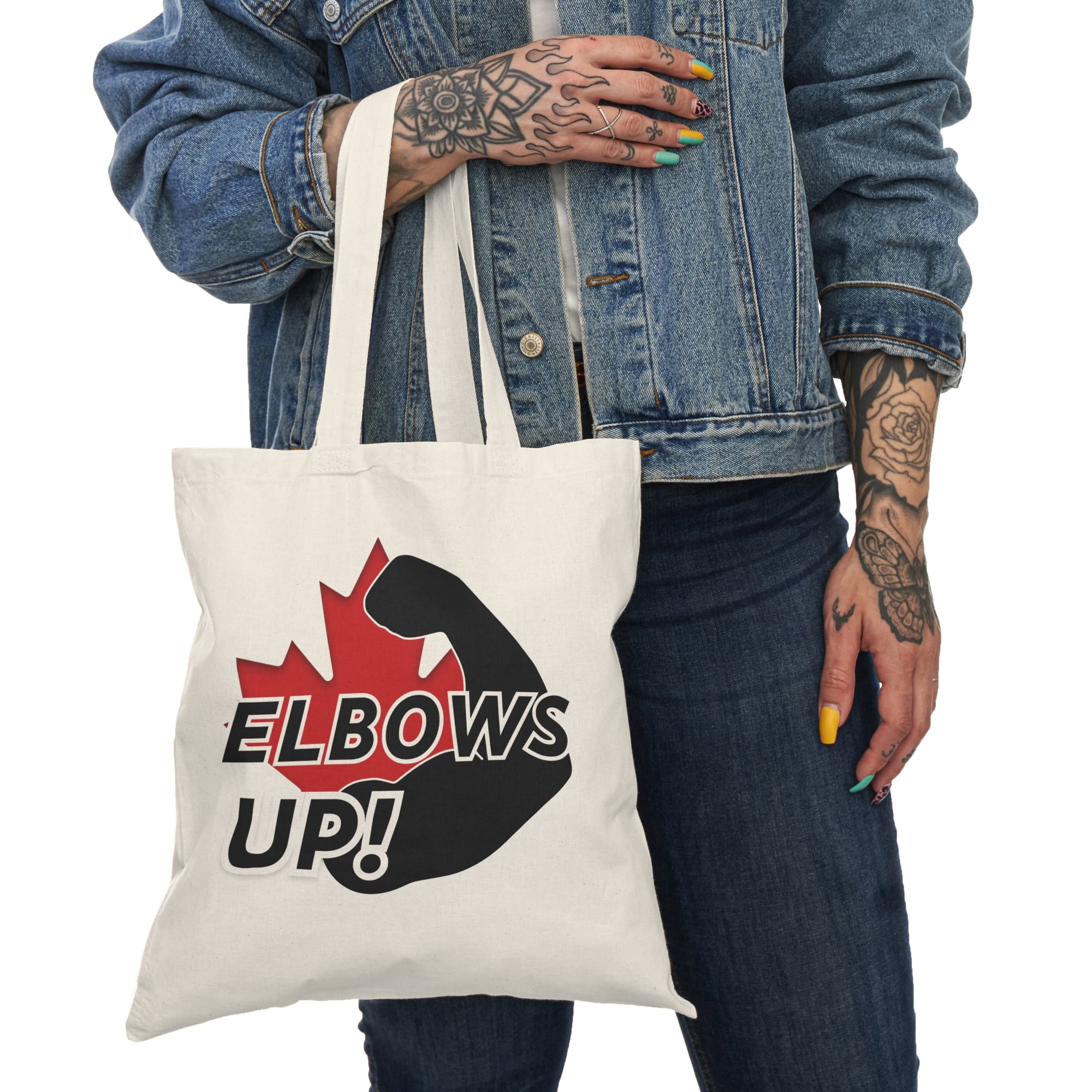 Elbows Up! Tote Bag