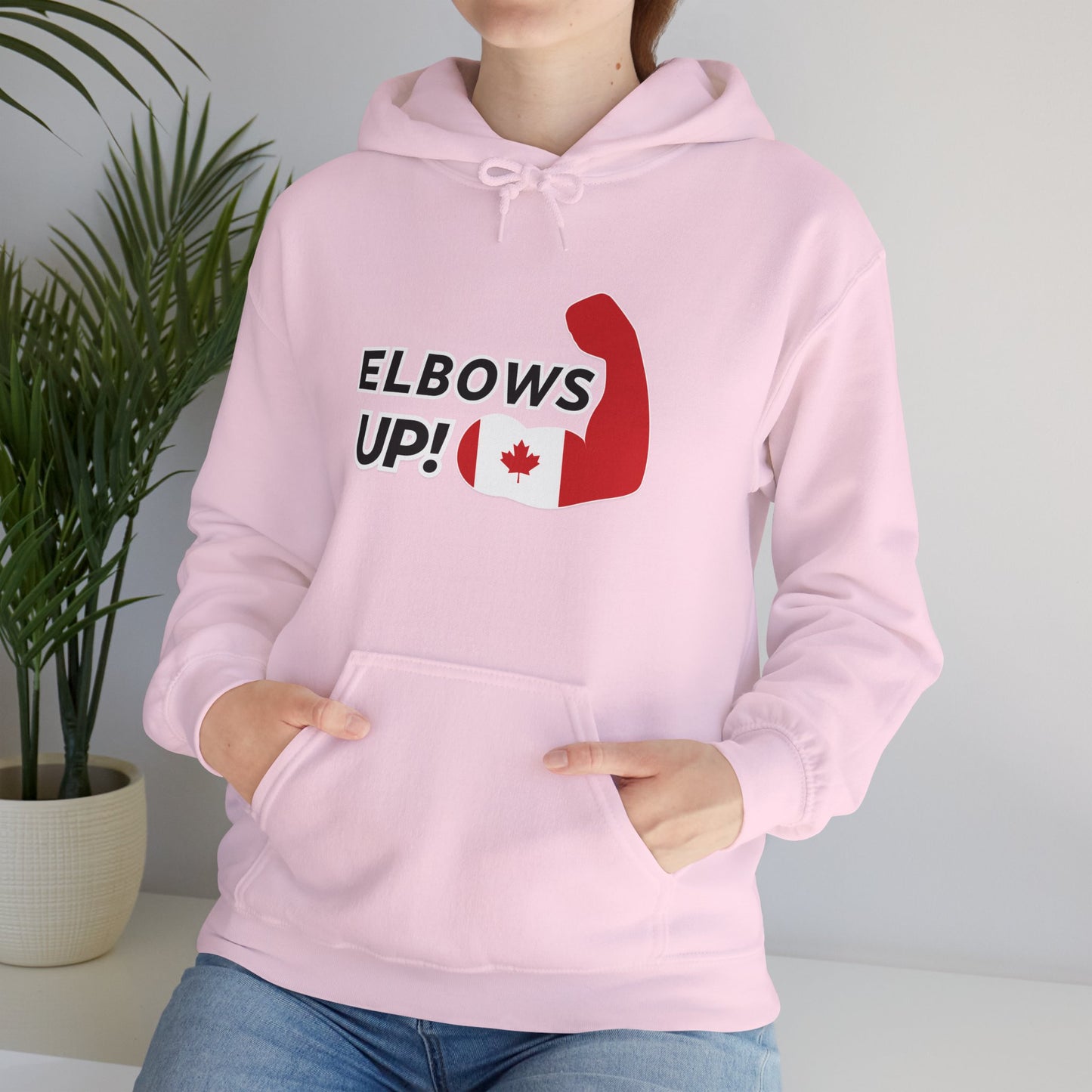 Elbows Up! (Canadian Power) Hoodie | Unisex