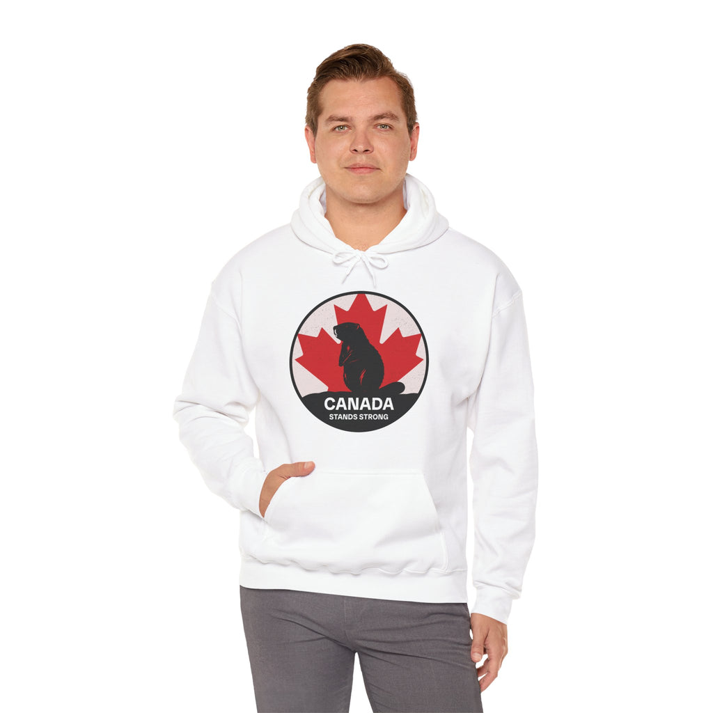 Canada Stands Strong Beaver Hoodie