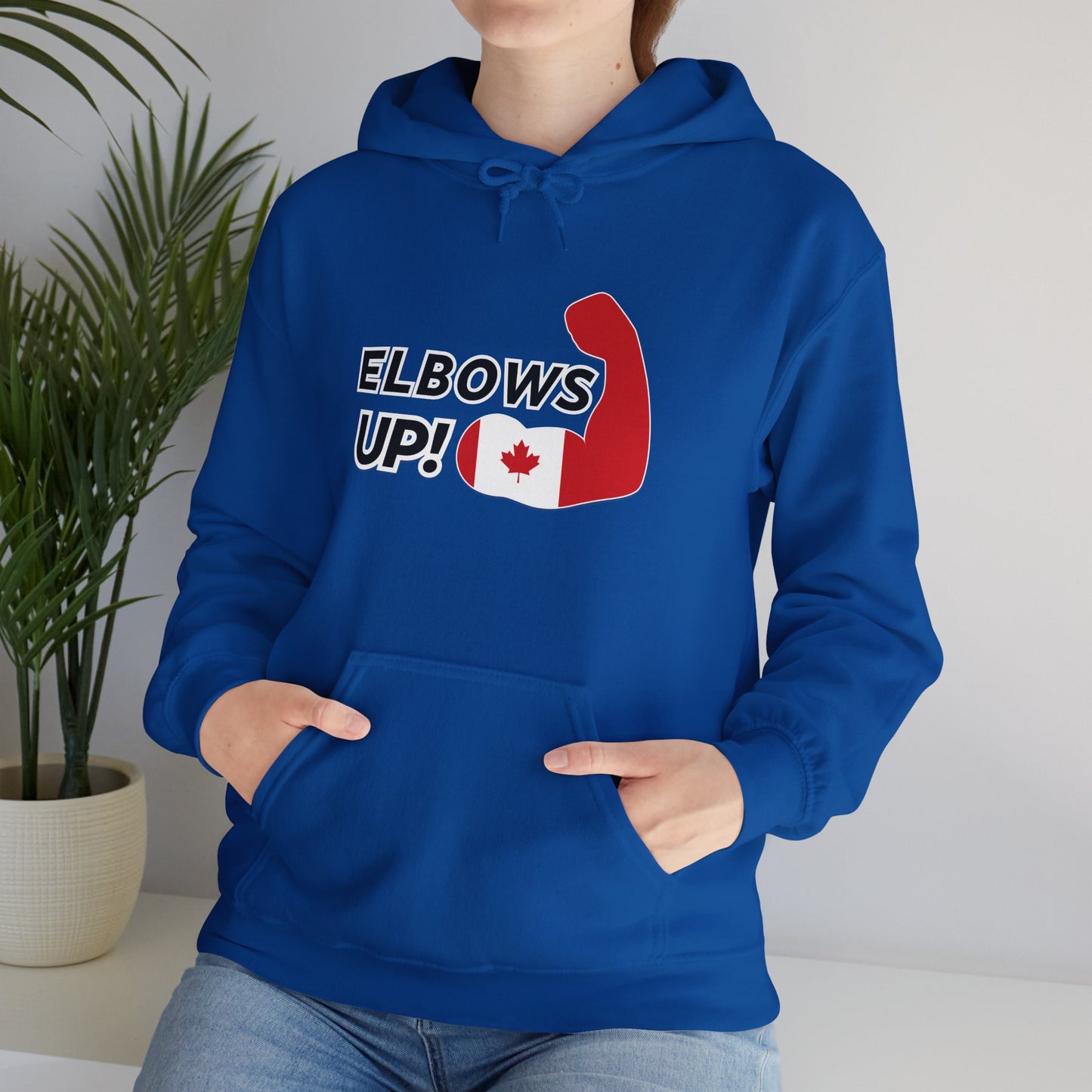 Elbows Up! (Canadian Power) Hoodie | Unisex