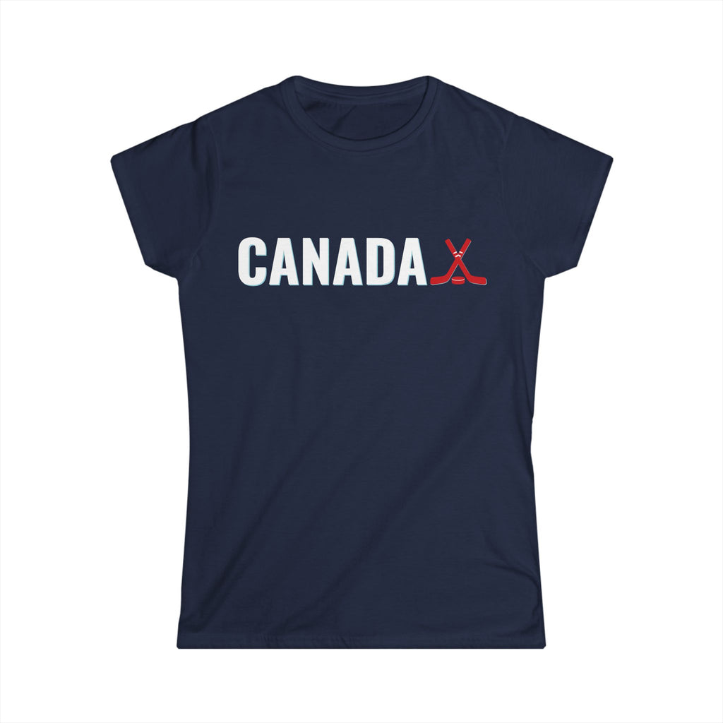 Canadian Hockey Stick Women's T-Shirt