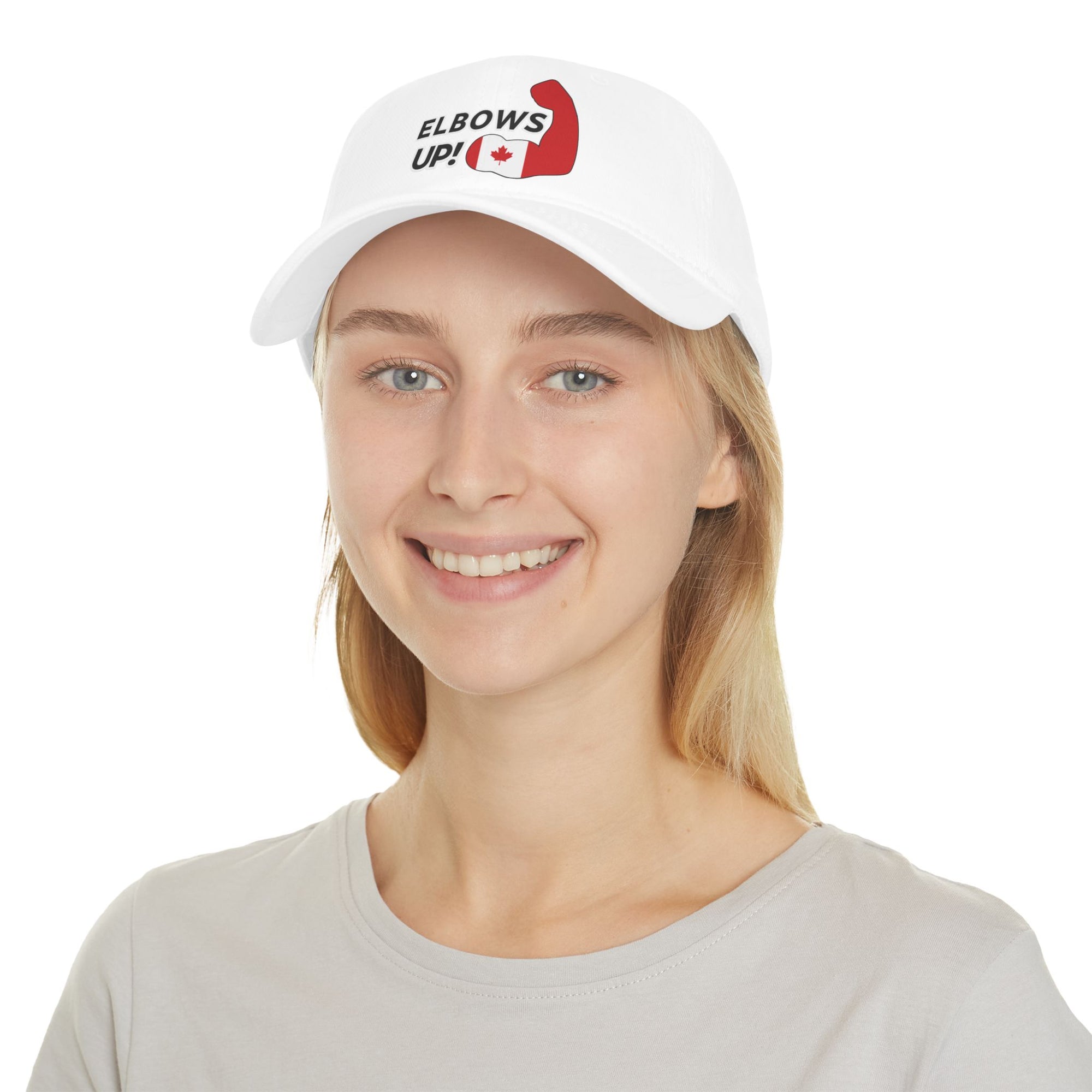 Elbows Up!  (Canadian Power) Baseball Cap