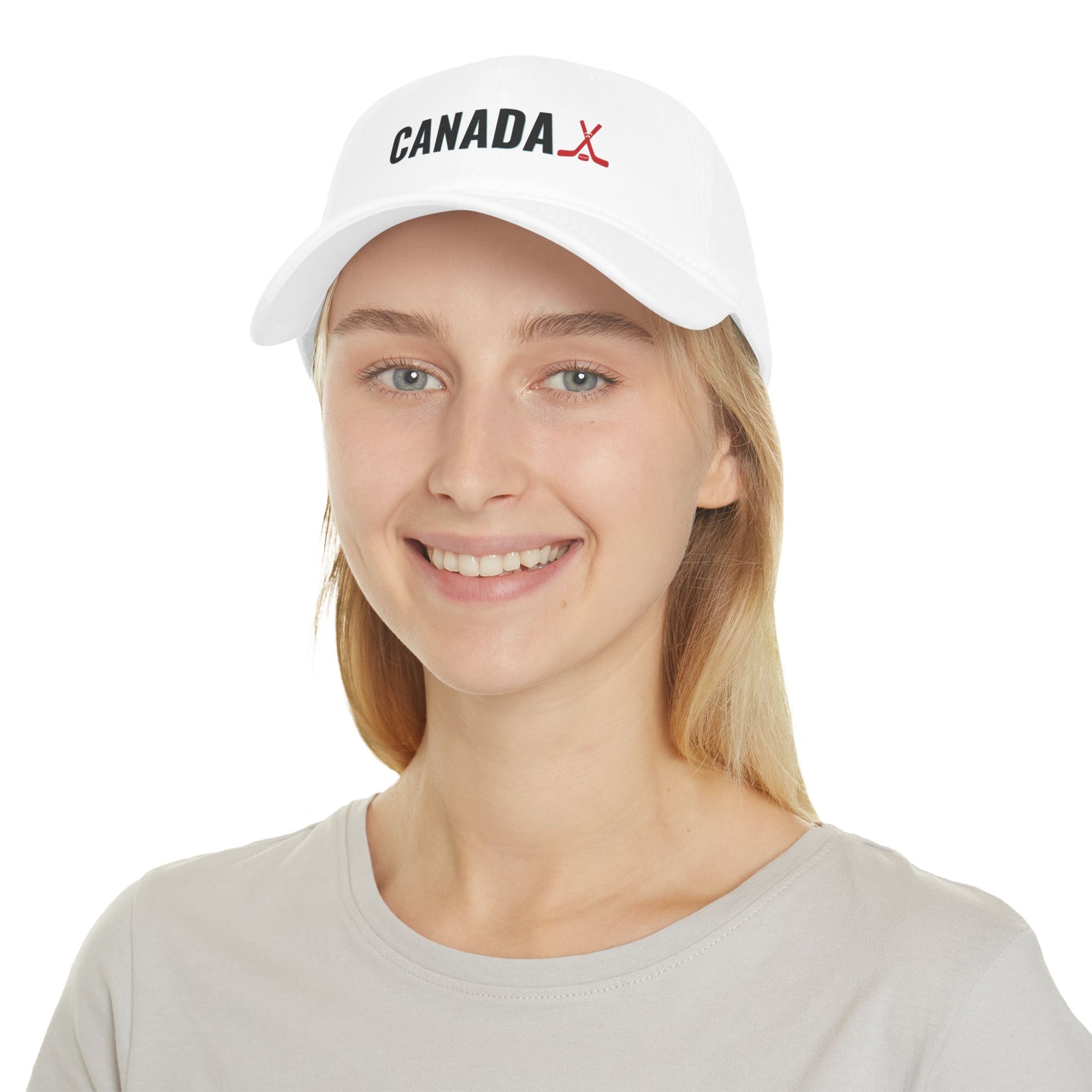 Canadian Hockey Stick Baseball Cap