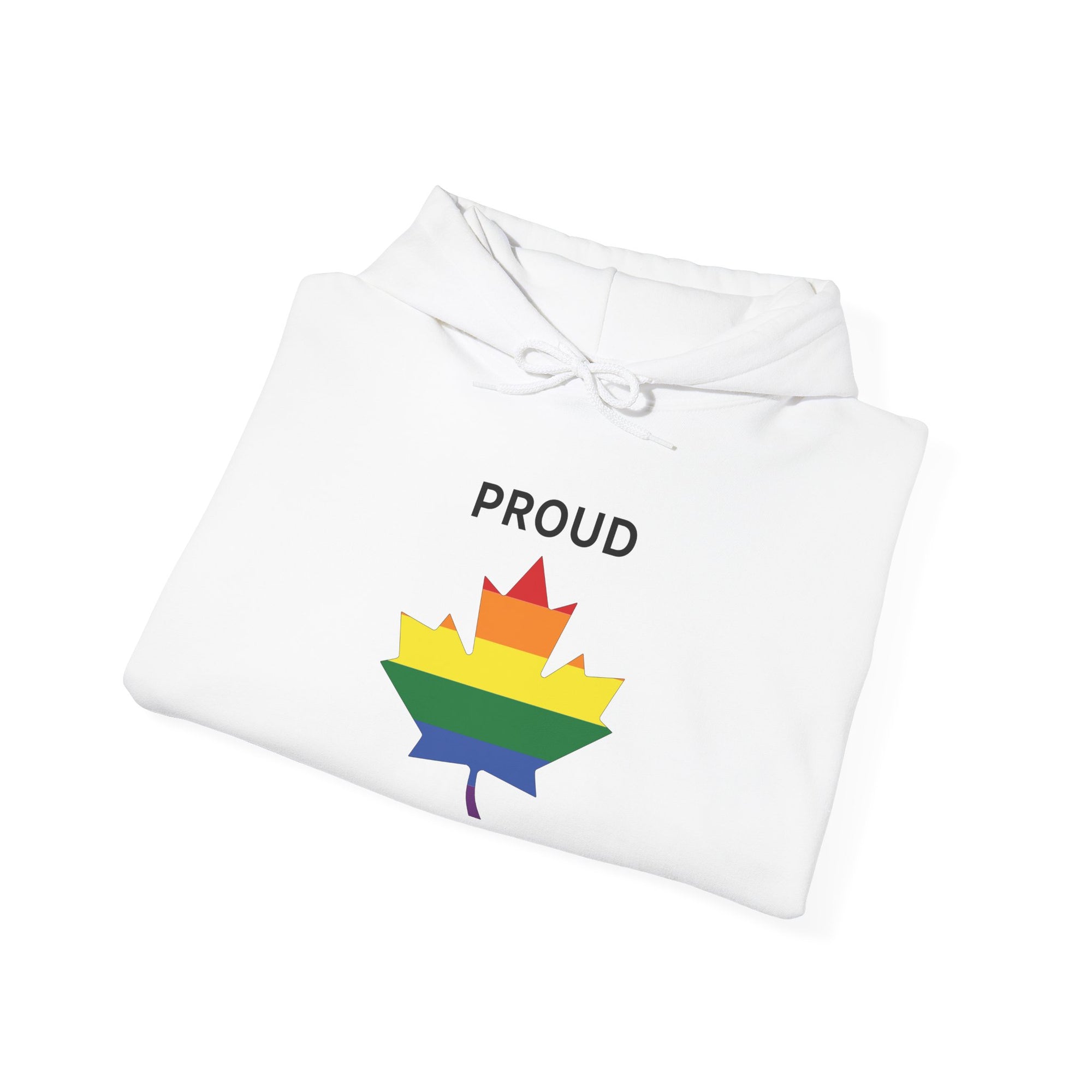 Proud Canadian Maple Leaf Hoodie