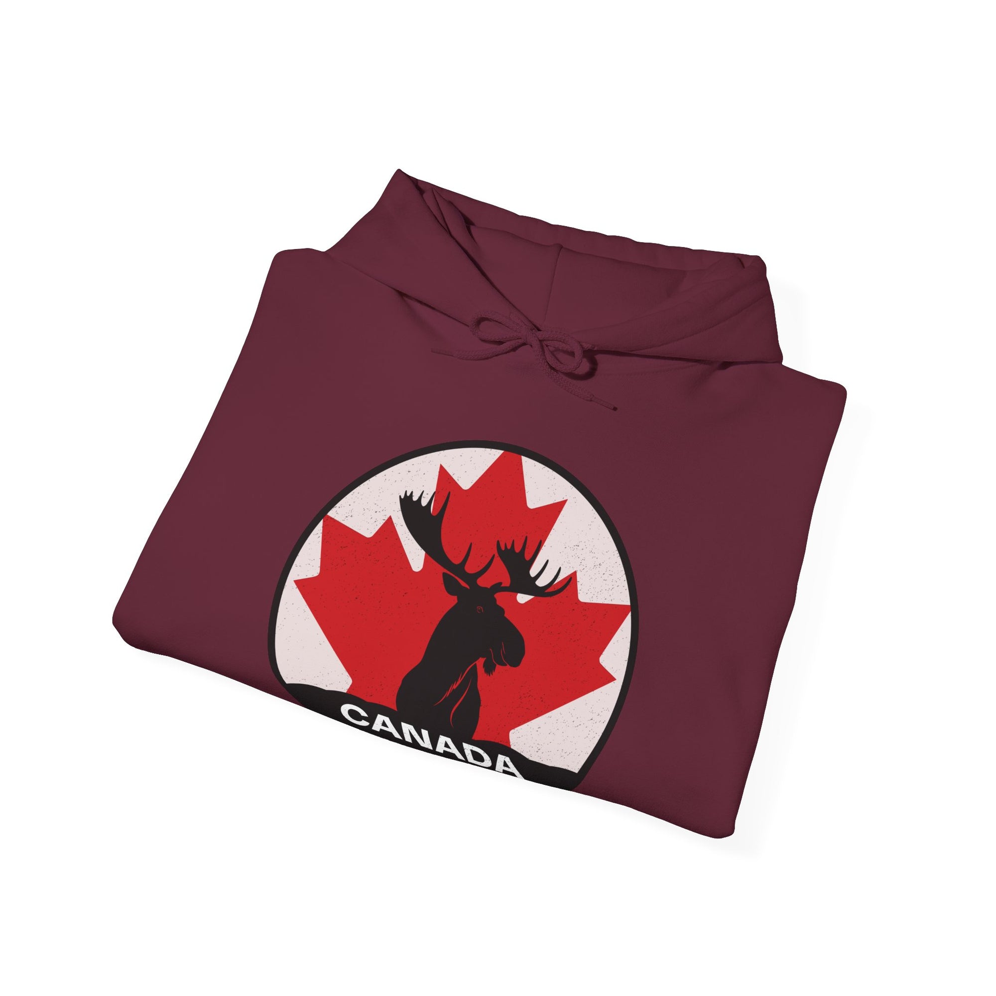 Canada Stands Strong Moose Hoodie