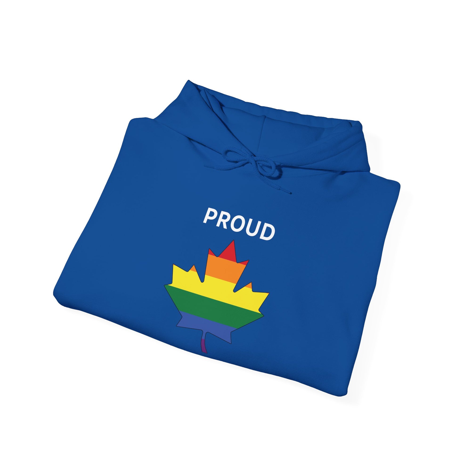 Proud Canadian Maple Leaf Hoodie