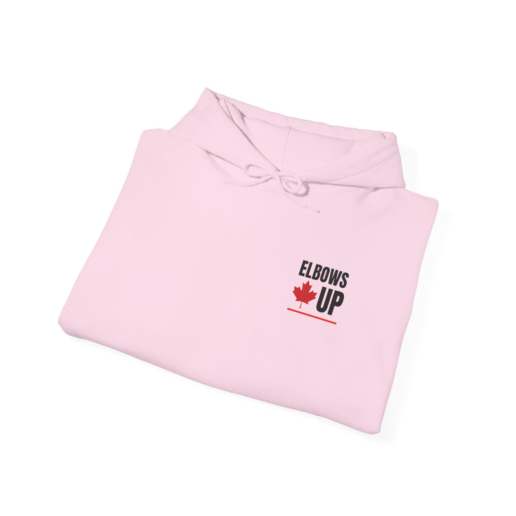 Elbows Up! (Badge) Hoodie