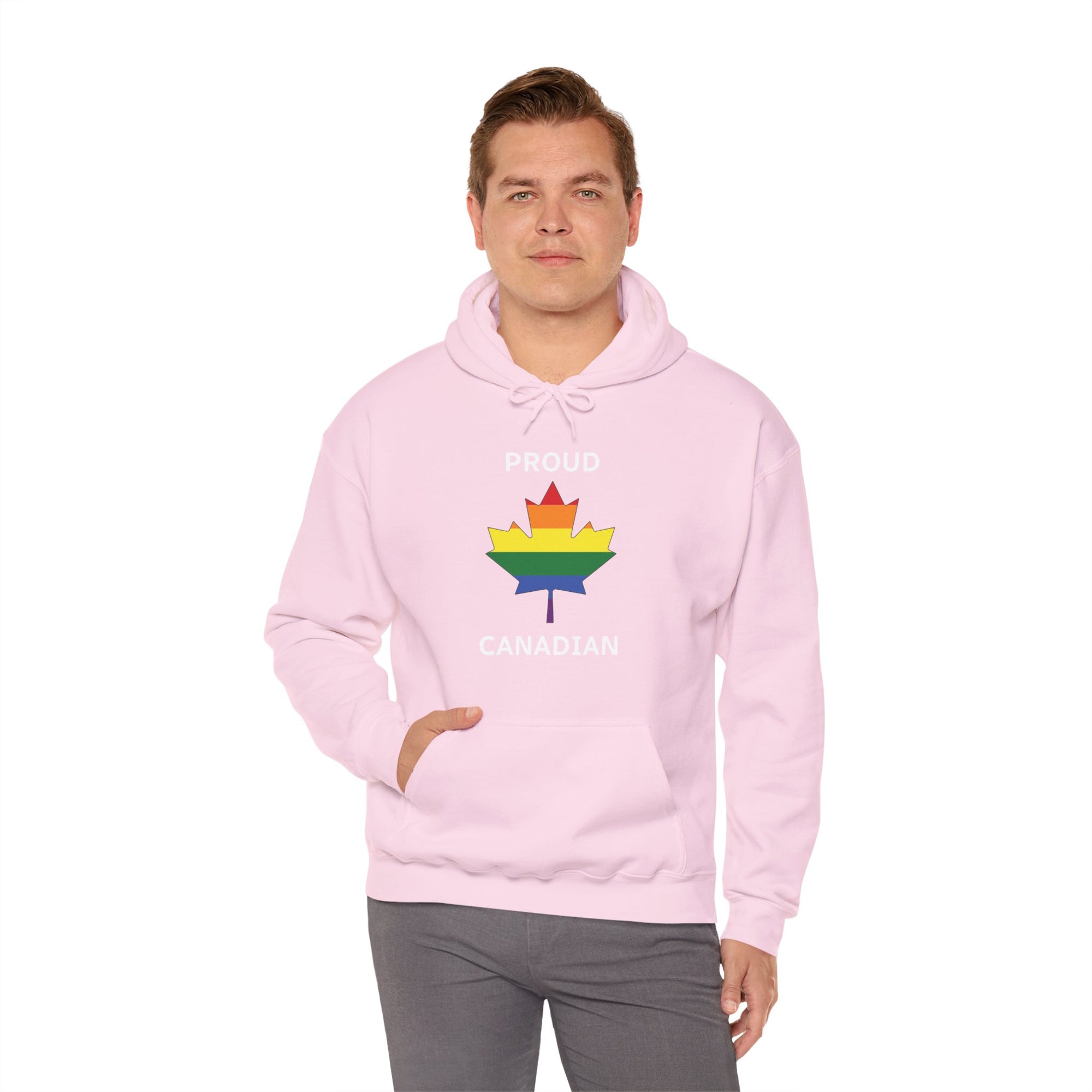 Proud Canadian Maple Leaf Hoodie