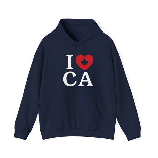 I Love Canada Hoodie | Unisex