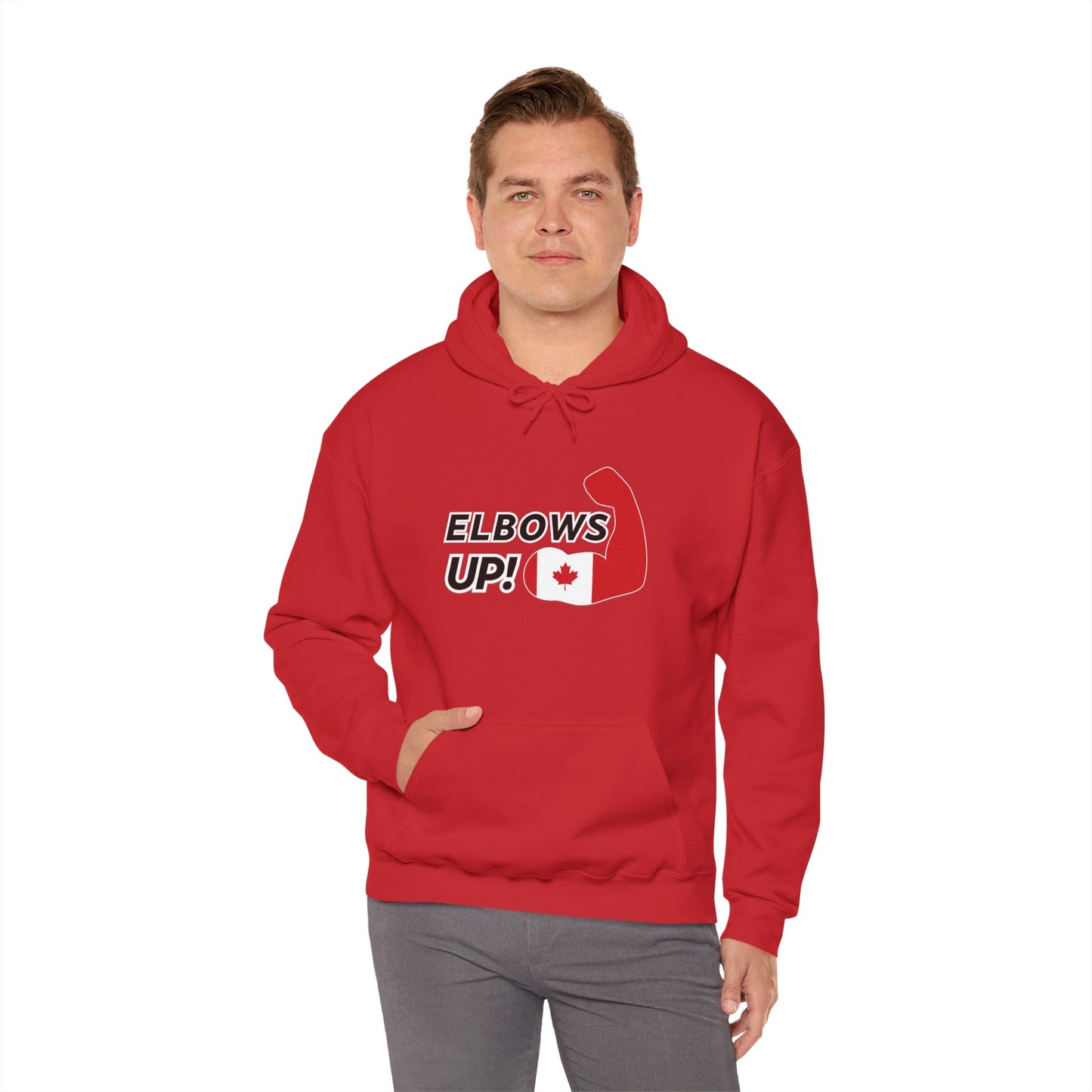 Elbows Up! (Canadian Power) Hoodie | Unisex