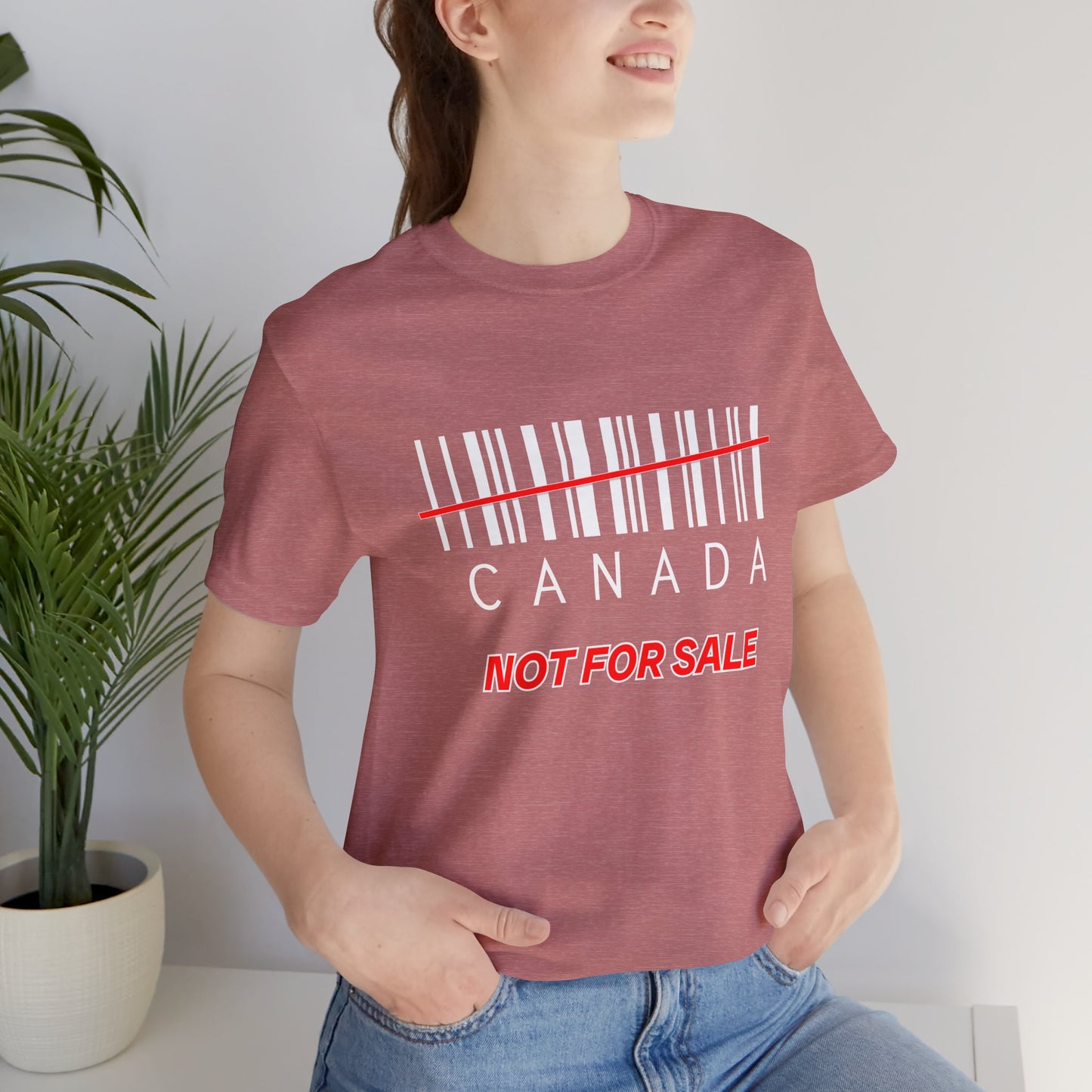 Canada Not For Sale (Barcode) T-Shirt | Unisex