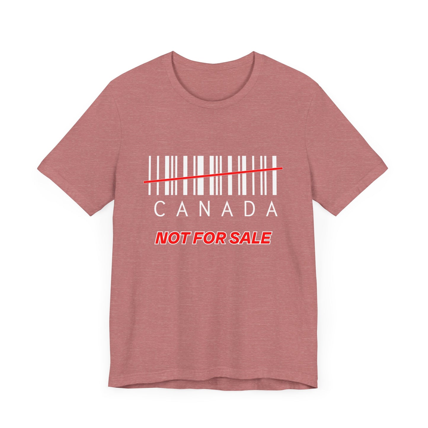 Canada Not For Sale (Barcode) T-Shirt | Unisex