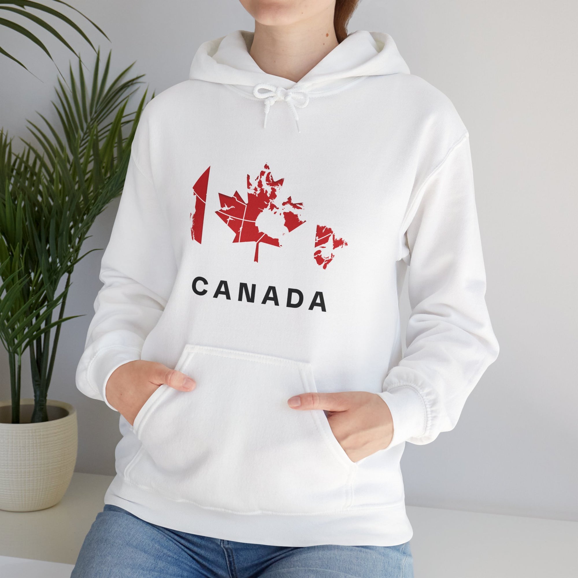 Map of Canada Hoodie