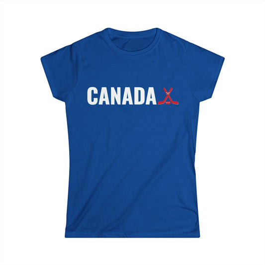 Canadian Hockey Stick Women's T-Shirt