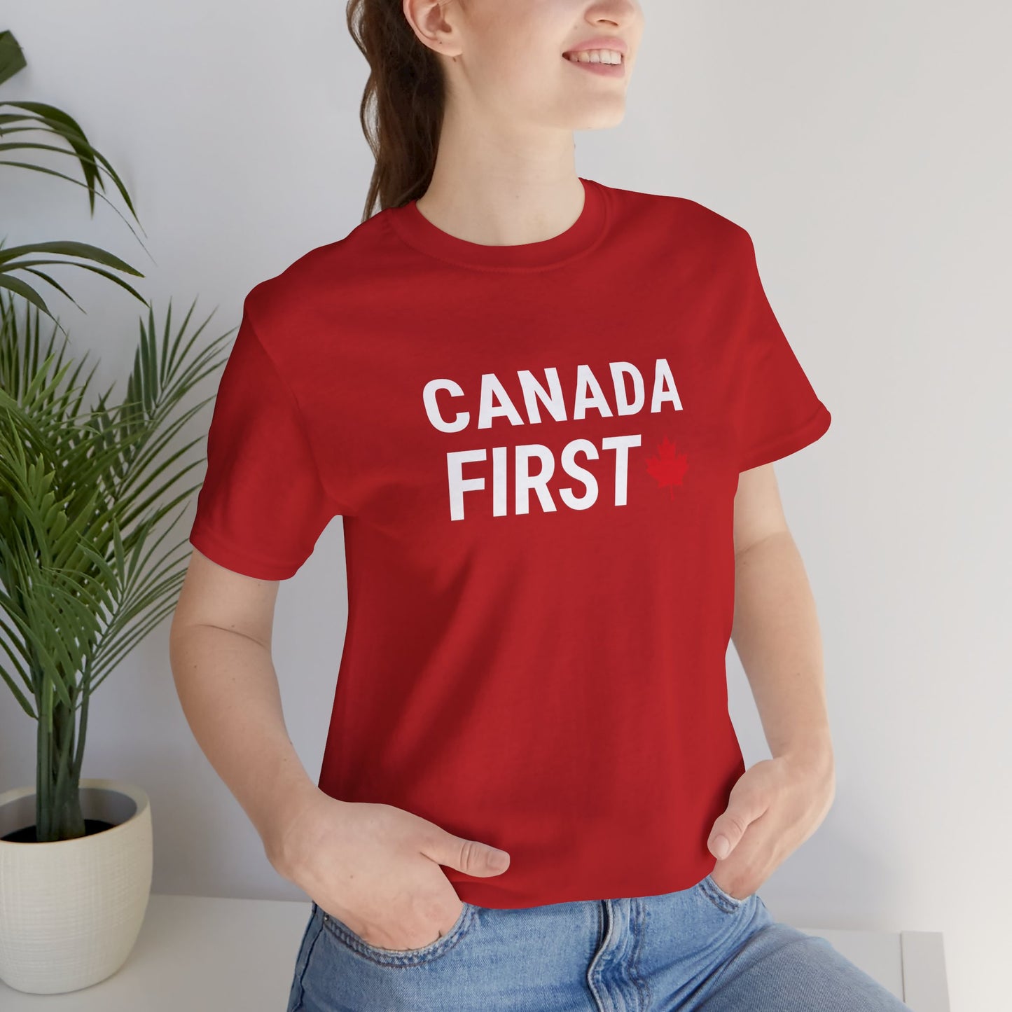 Canada First Maple Leaf T-Shirt