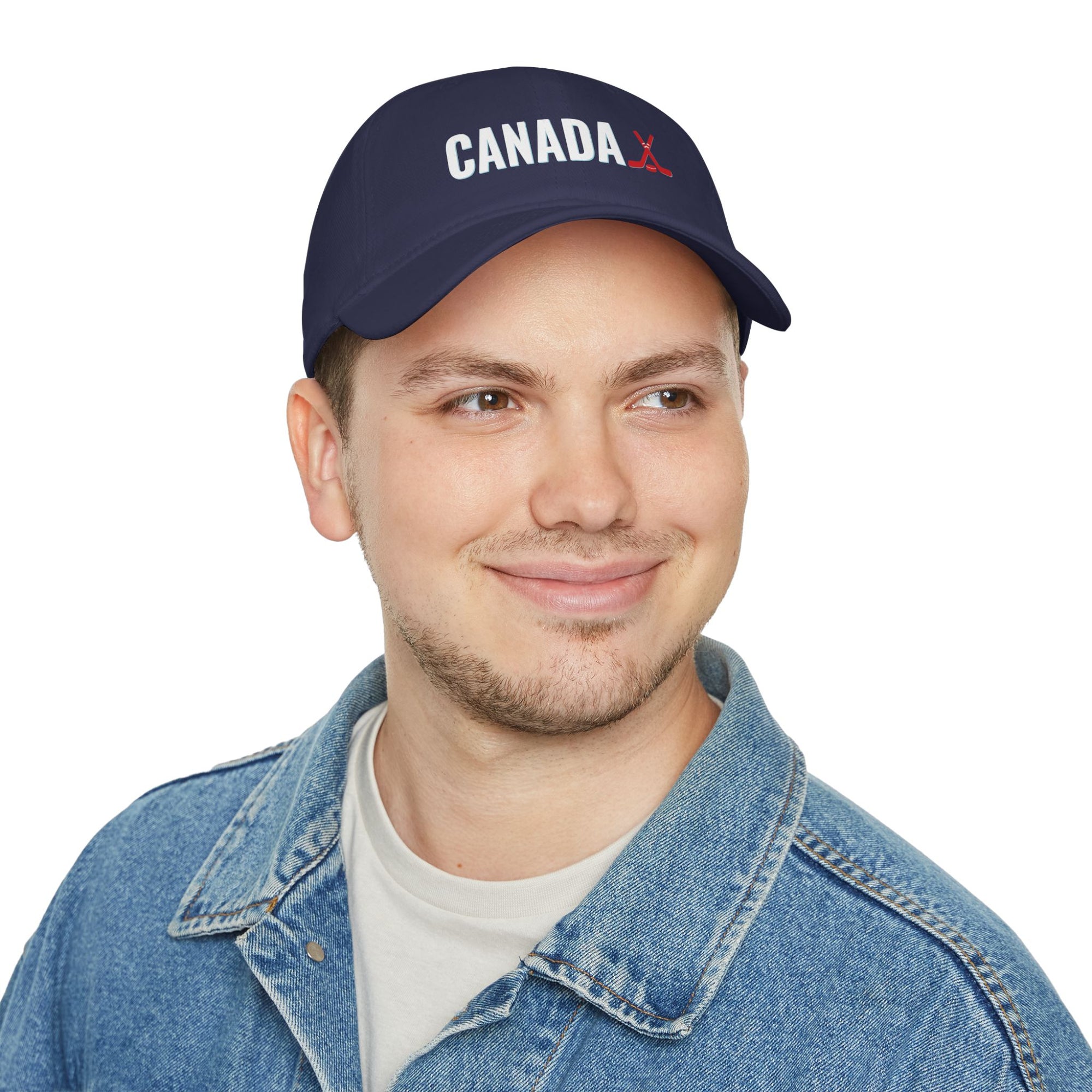 Canadian Hockey Stick Baseball Cap