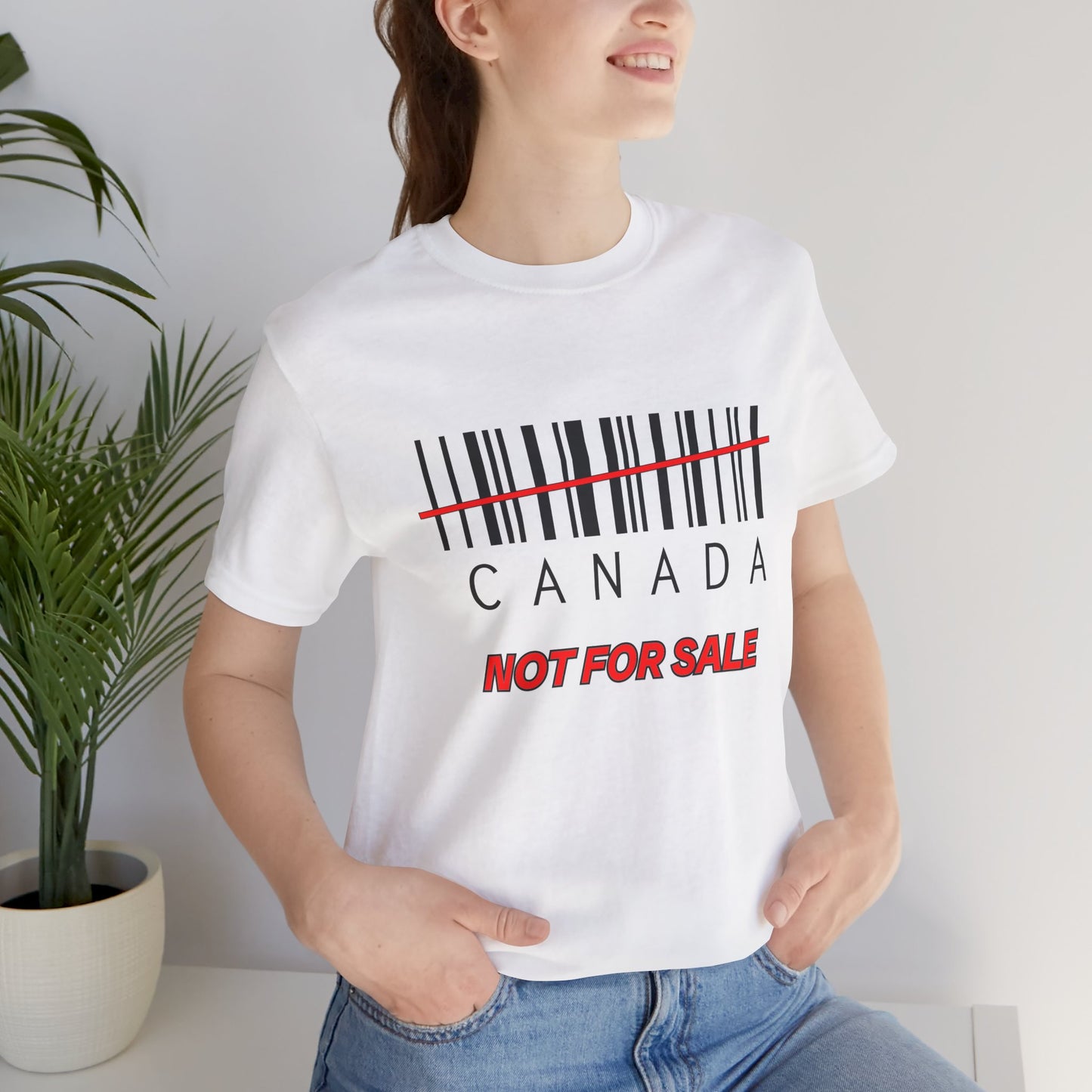 Canada Not For Sale (Barcode) T-Shirt | Unisex