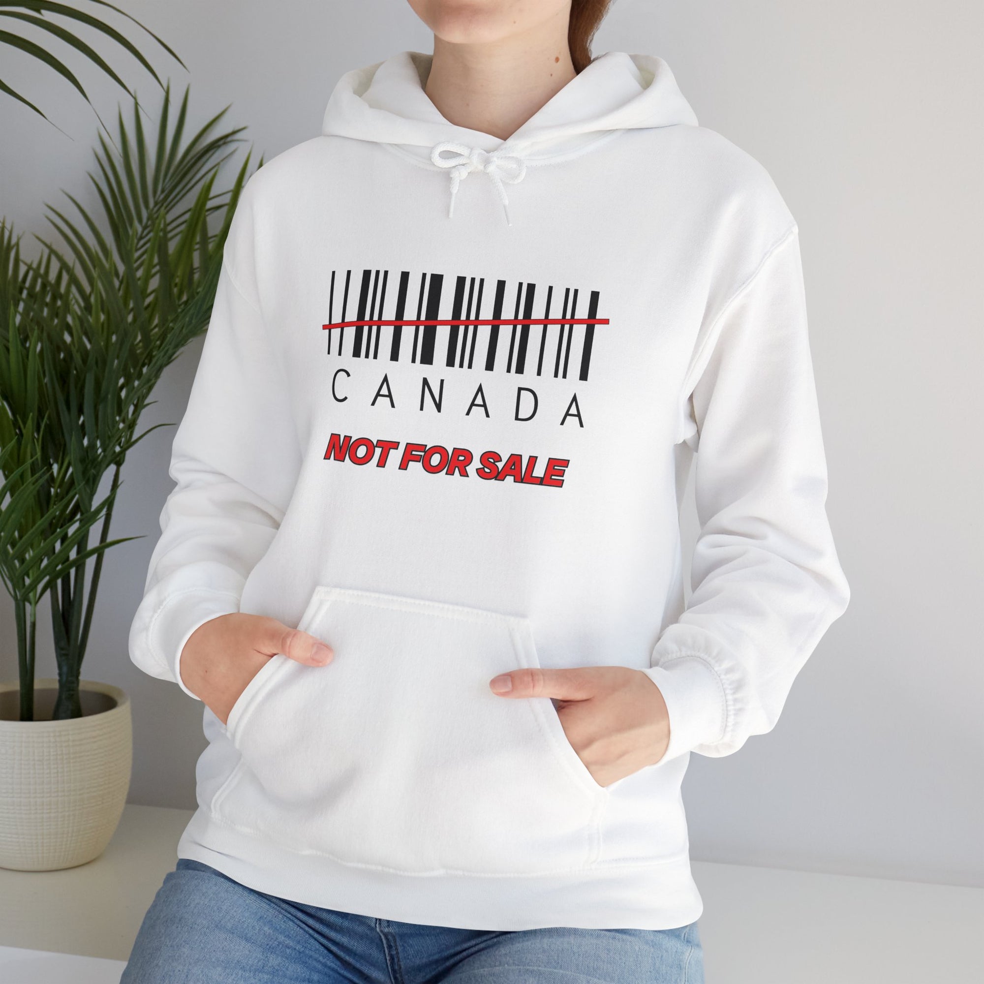 Canada Not For Sale (Barcode) Hoodie
