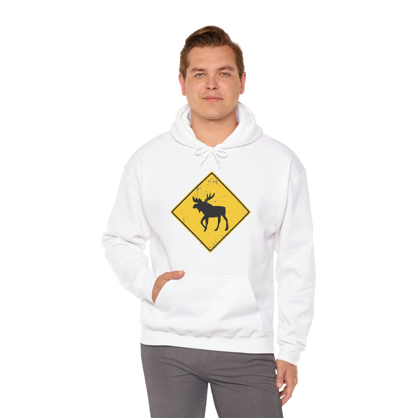 Moose Crossing Hoodie