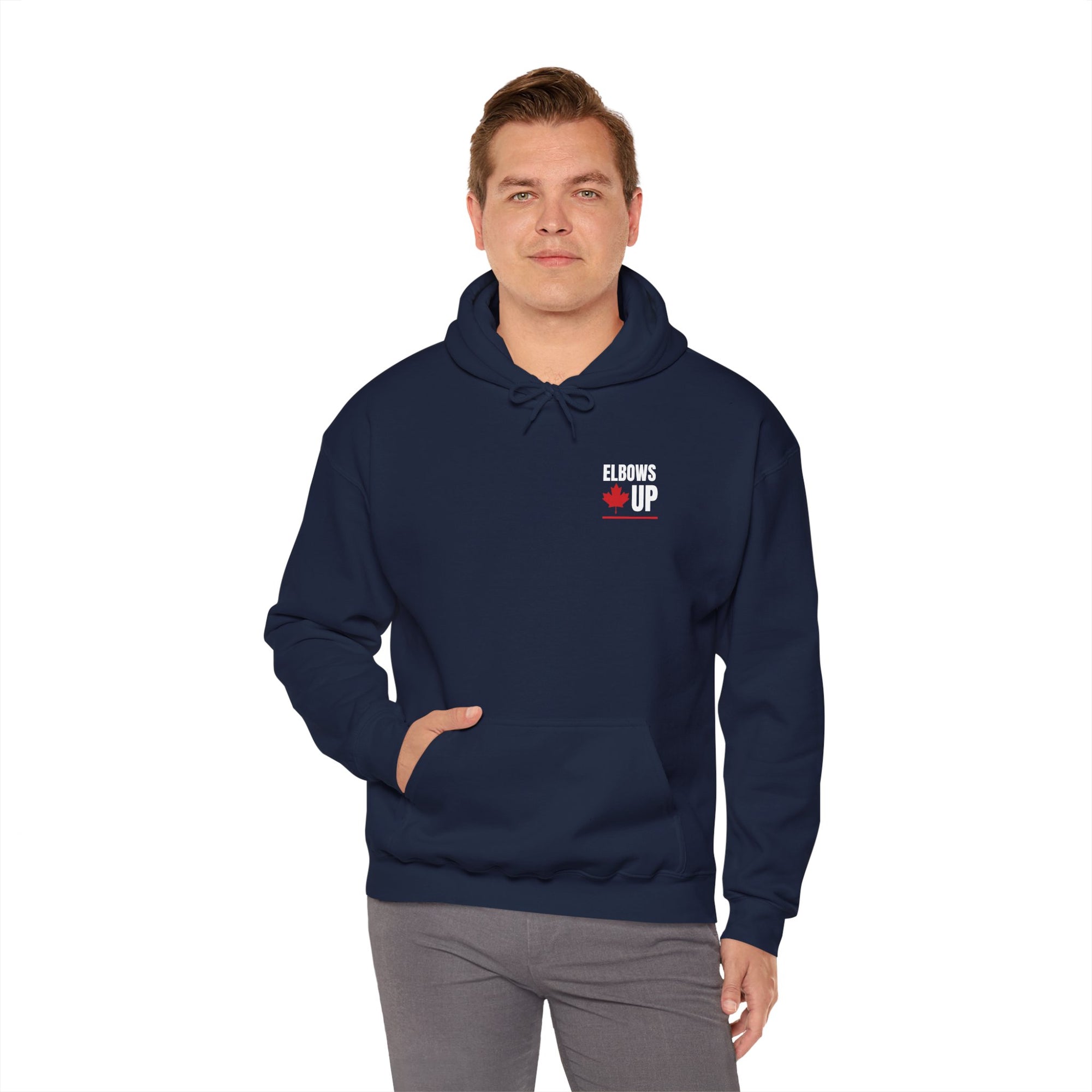 Elbows Up! (Badge) Hoodie