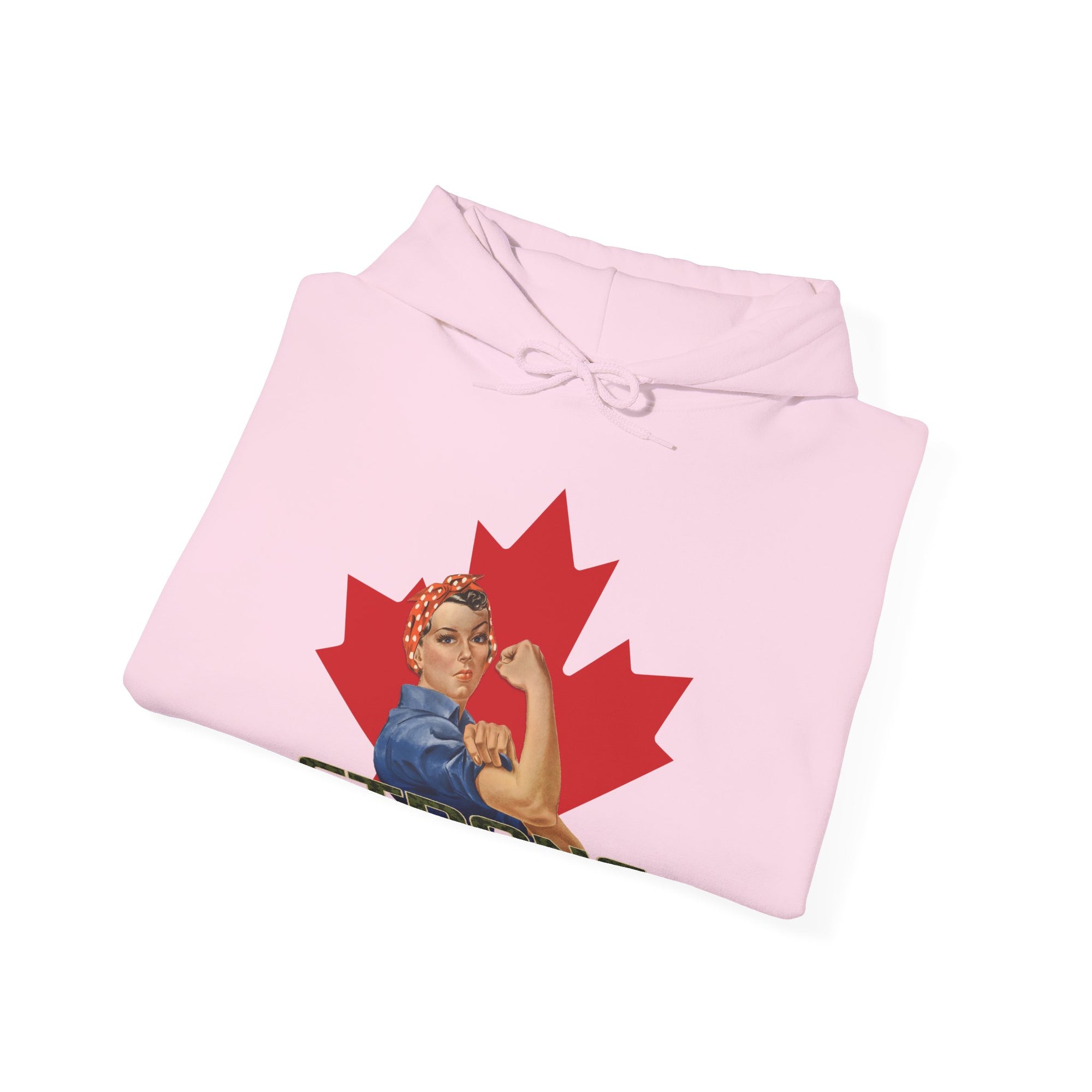 Canada Strong Woman Hoodie